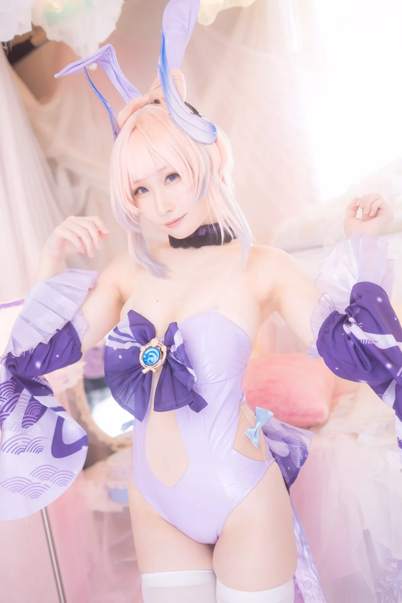 Atsuki as Eula Lawrence, Ganyu, Sangonomiya Kokomi, Nilou, and Yelan — cosplay photo 162 of 381