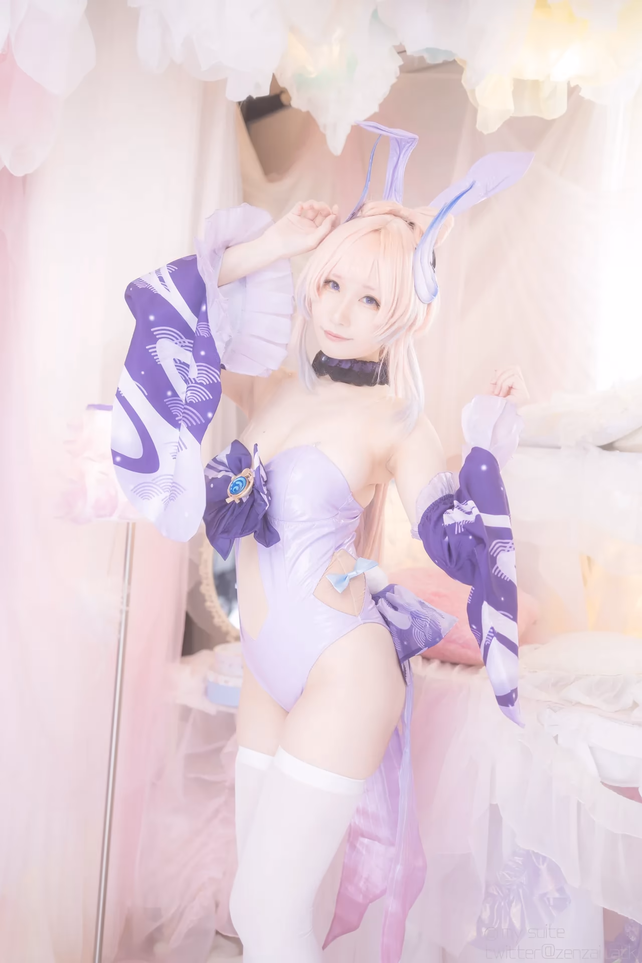 Atsuki as Eula Lawrence, Ganyu, Sangonomiya Kokomi, Nilou, and Yelan — cosplay photo 163 of 381