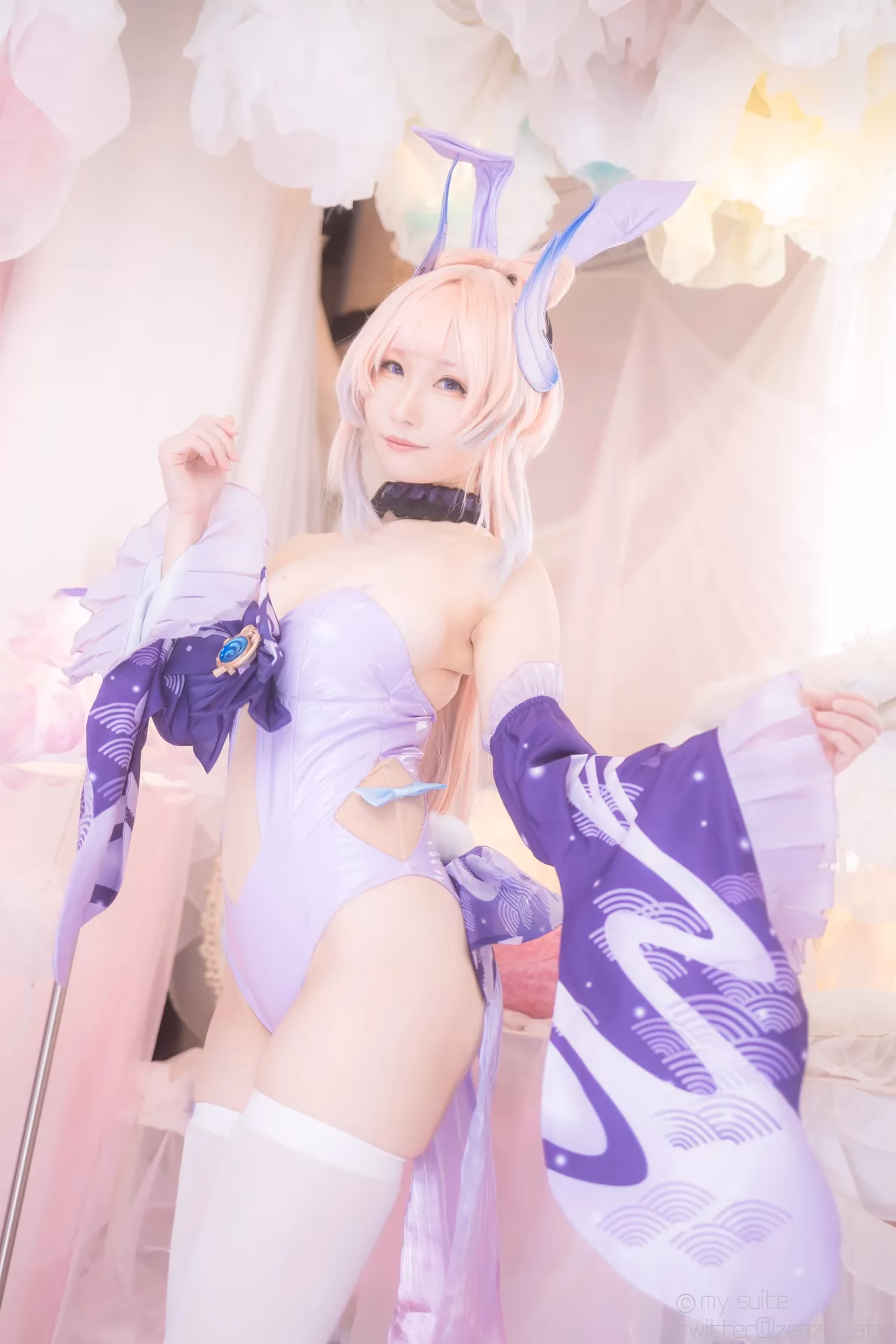 Atsuki as Eula Lawrence, Ganyu, Sangonomiya Kokomi, Nilou, and Yelan — cosplay photo 165 of 381