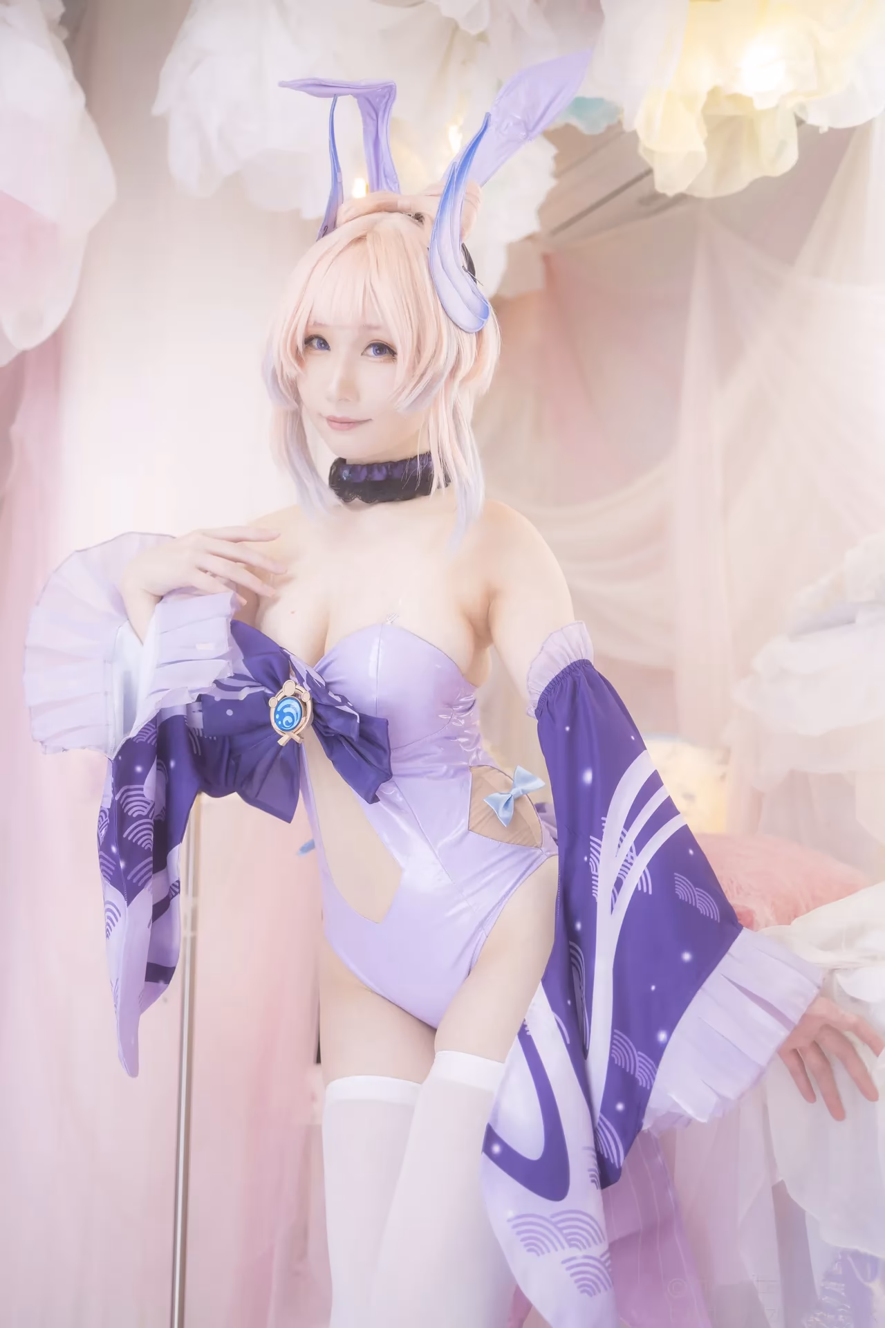 Atsuki as Eula Lawrence, Ganyu, Sangonomiya Kokomi, Nilou, and Yelan — cosplay photo 172 of 381