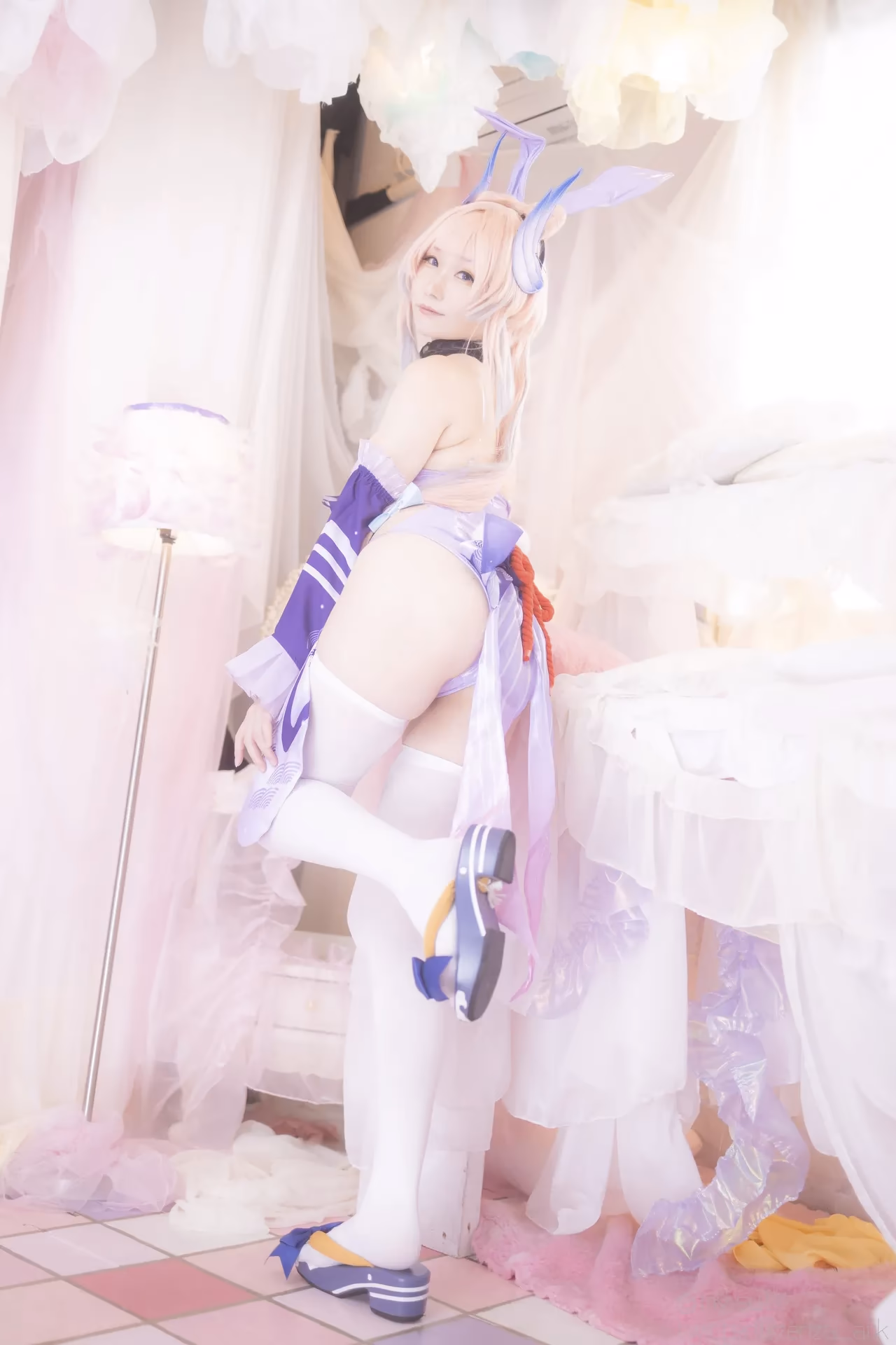Atsuki as Eula Lawrence, Ganyu, Sangonomiya Kokomi, Nilou, and Yelan — cosplay photo 187 of 381