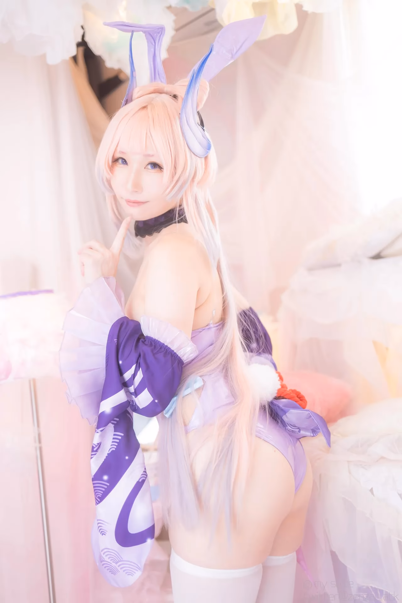 Atsuki as Eula Lawrence, Ganyu, Sangonomiya Kokomi, Nilou, and Yelan — cosplay photo 197 of 381