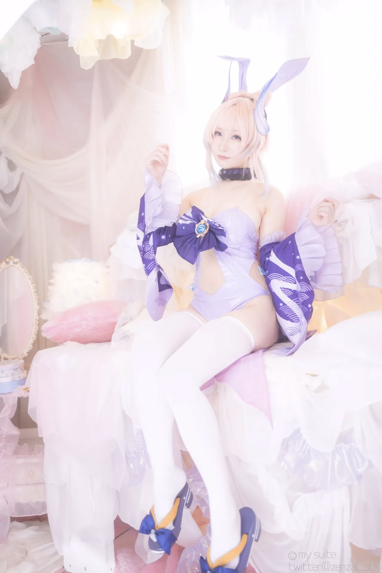 Atsuki as Eula Lawrence, Ganyu, Sangonomiya Kokomi, Nilou, and Yelan — cosplay photo 203 of 381