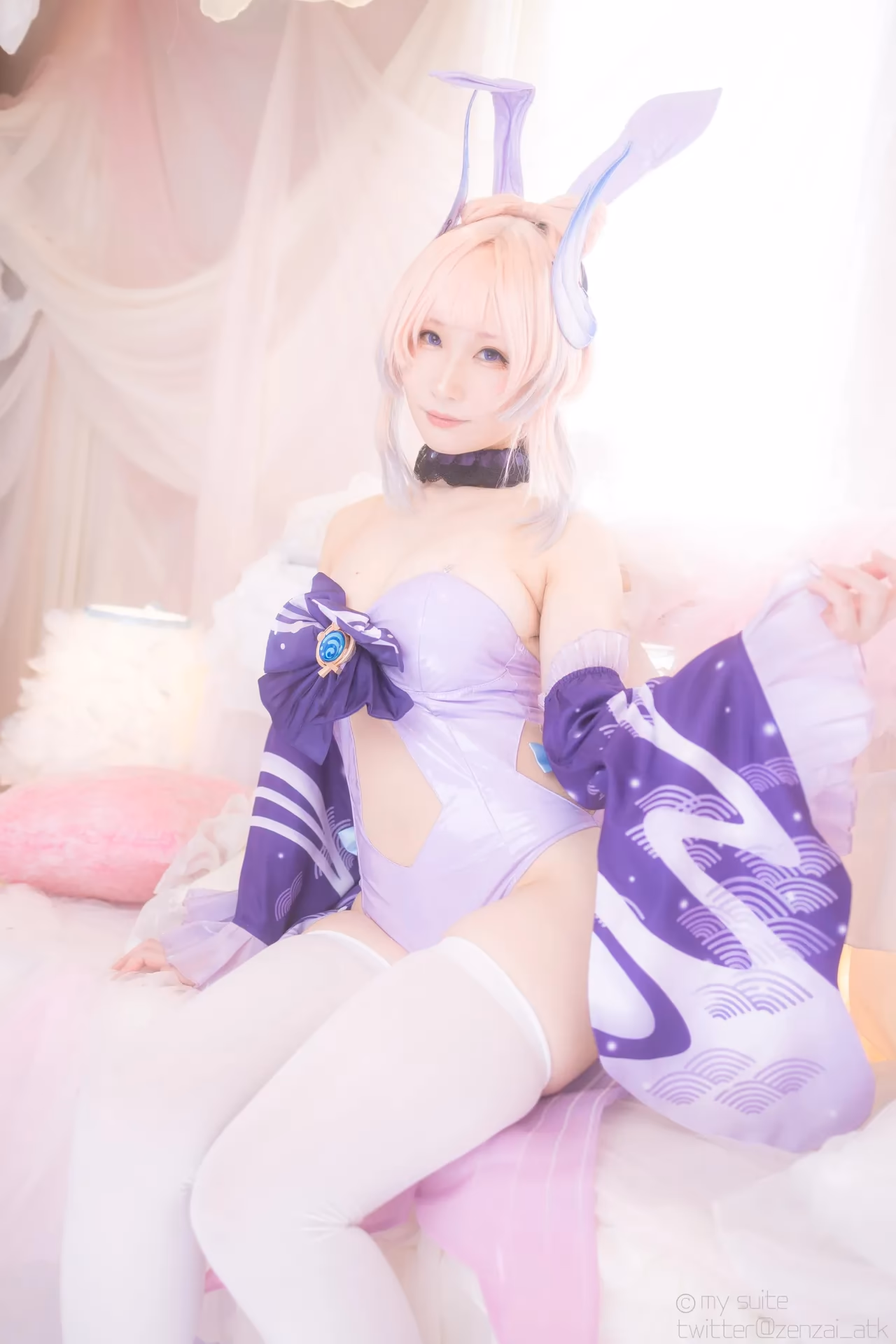 Atsuki as Eula Lawrence, Ganyu, Sangonomiya Kokomi, Nilou, and Yelan — cosplay photo 205 of 381