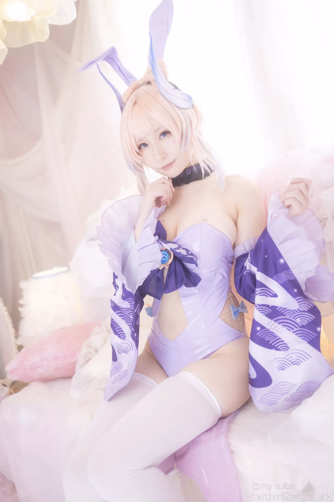 Atsuki as Eula Lawrence, Ganyu, Sangonomiya Kokomi, Nilou, and Yelan — cosplay photo 206 of 381