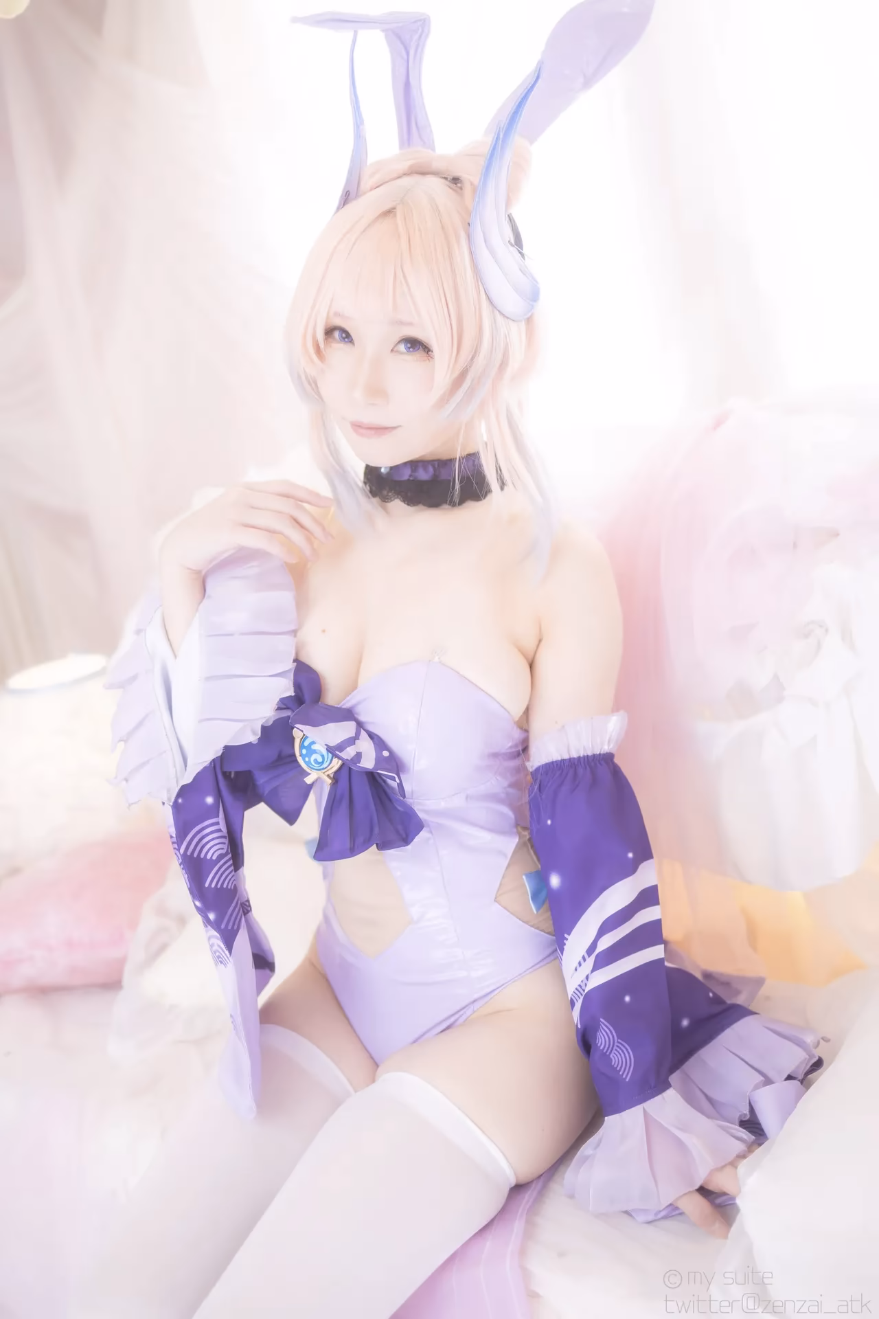 Atsuki as Eula Lawrence, Ganyu, Sangonomiya Kokomi, Nilou, and Yelan — cosplay photo 208 of 381