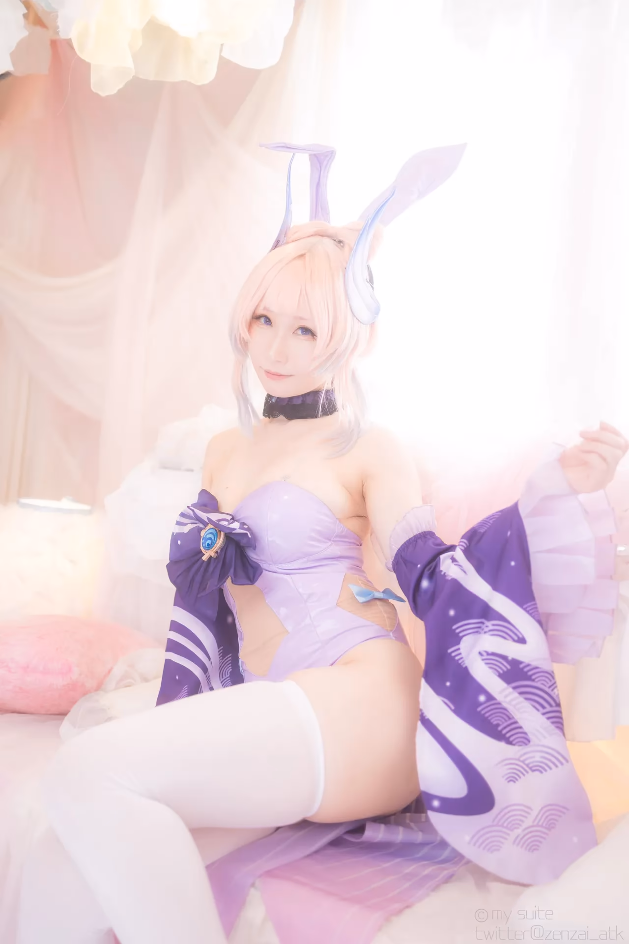 Atsuki as Eula Lawrence, Ganyu, Sangonomiya Kokomi, Nilou, and Yelan — cosplay photo 211 of 381