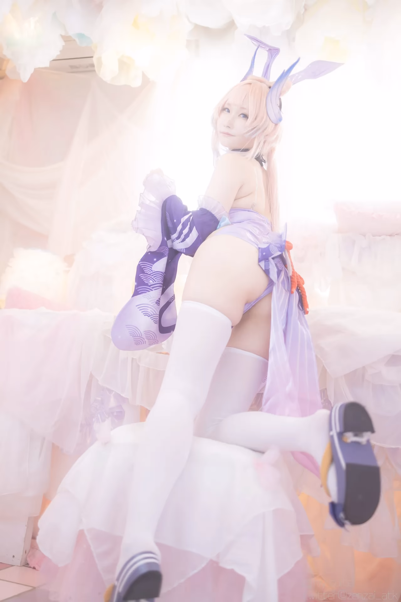 Atsuki as Eula Lawrence, Ganyu, Sangonomiya Kokomi, Nilou, and Yelan — cosplay photo 226 of 381