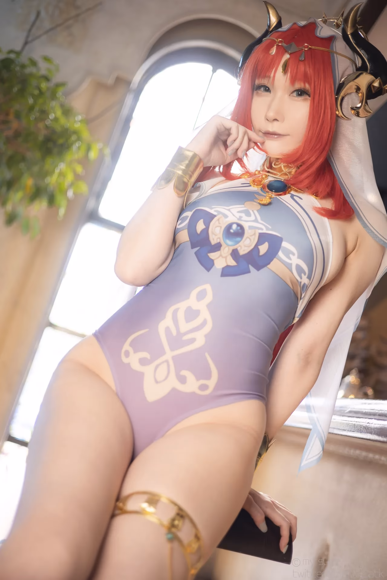 Atsuki as Eula Lawrence, Ganyu, Sangonomiya Kokomi, Nilou, and Yelan — cosplay photo 275 of 381
