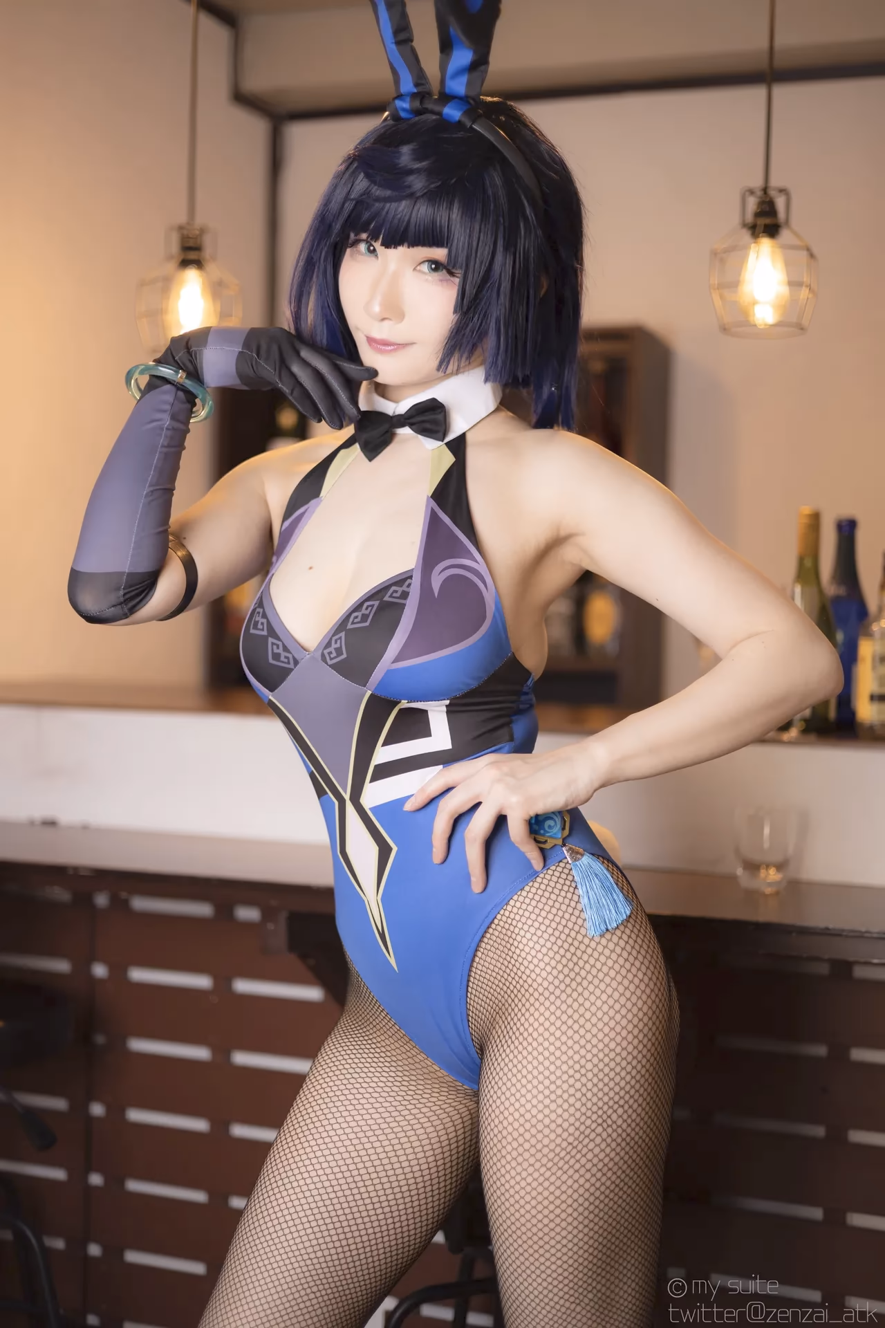 Atsuki as Eula Lawrence, Ganyu, Sangonomiya Kokomi, Nilou, and Yelan — cosplay photo 322 of 381