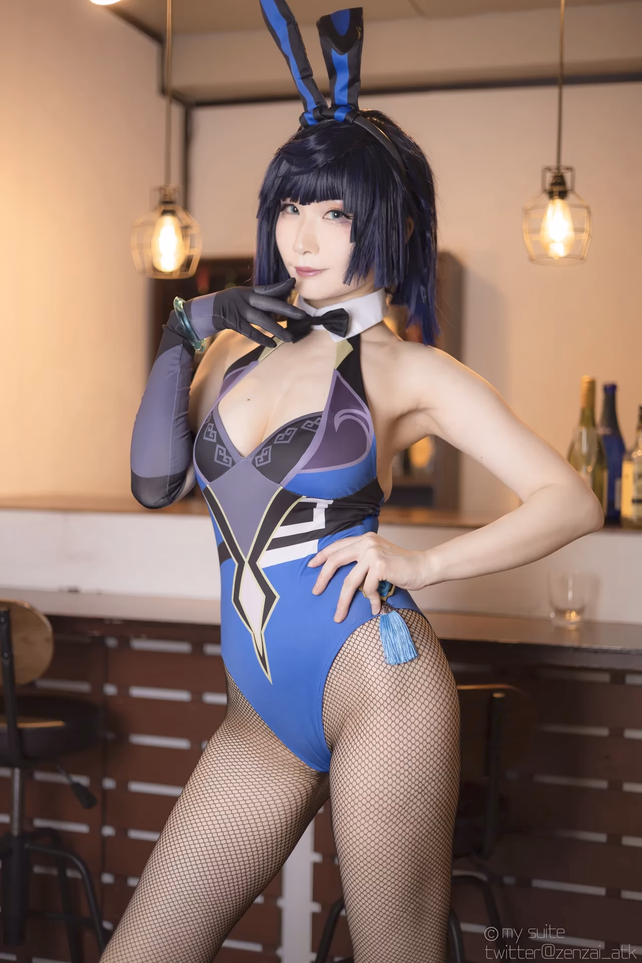 Atsuki as Eula Lawrence, Ganyu, Sangonomiya Kokomi, Nilou, and Yelan — cosplay photo 324 of 381