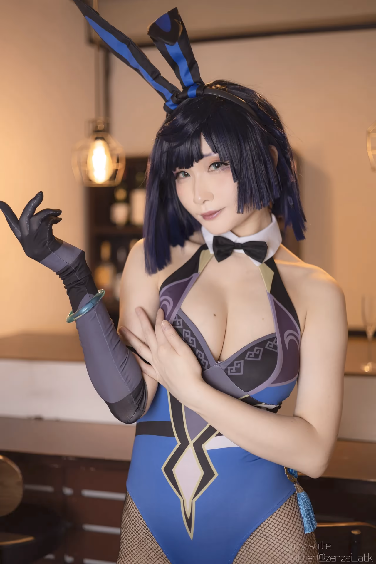 Atsuki as Eula Lawrence, Ganyu, Sangonomiya Kokomi, Nilou, and Yelan — cosplay photo 329 of 381