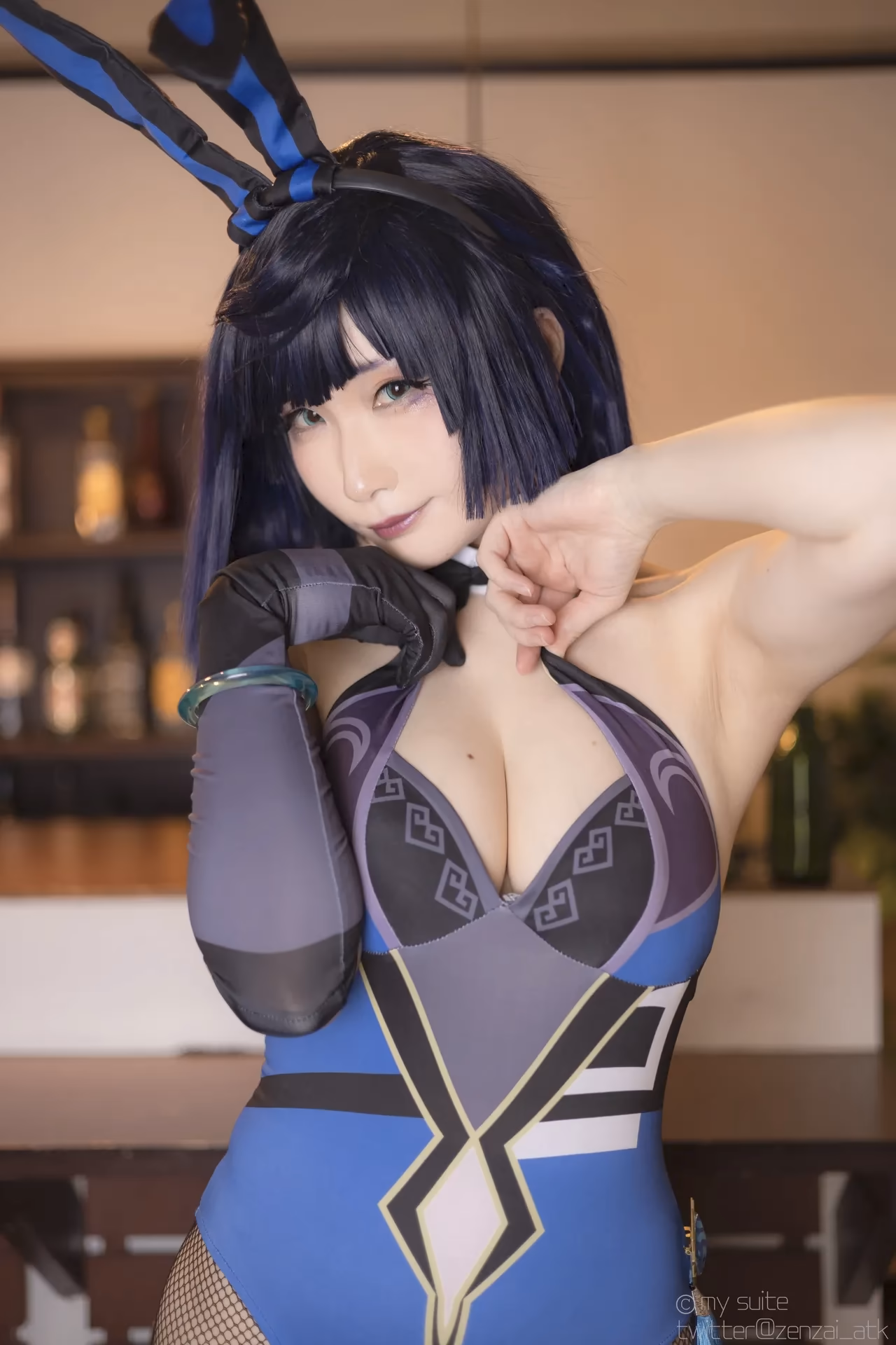 Atsuki as Eula Lawrence, Ganyu, Sangonomiya Kokomi, Nilou, and Yelan — cosplay photo 330 of 381
