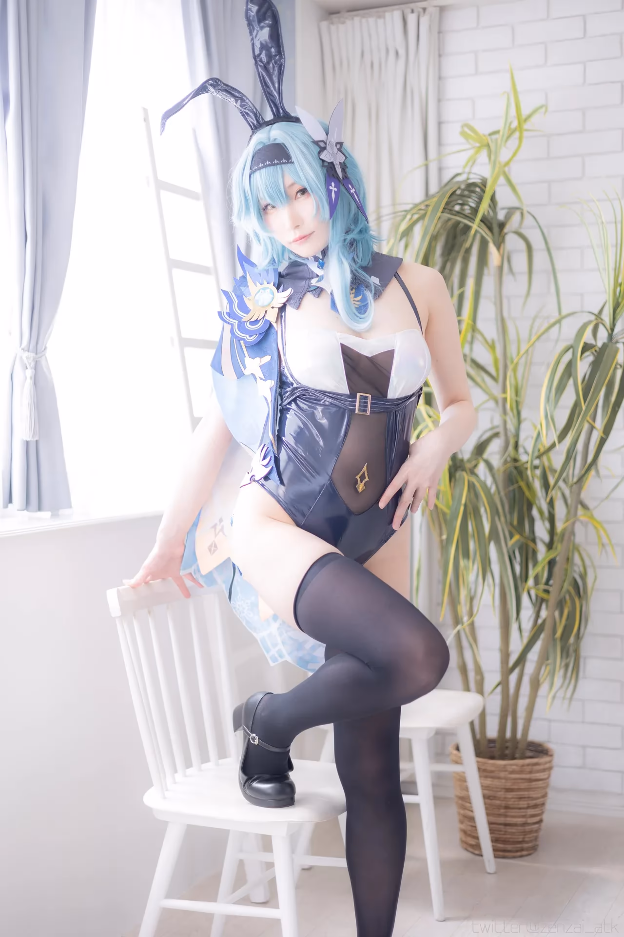 Atsuki as Eula Lawrence, Ganyu, Sangonomiya Kokomi, Nilou, and Yelan — cosplay photo 34 of 381