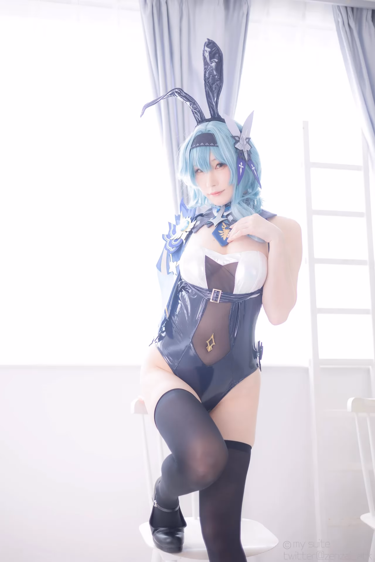 Atsuki as Eula Lawrence, Ganyu, Sangonomiya Kokomi, Nilou, and Yelan — cosplay photo 35 of 381