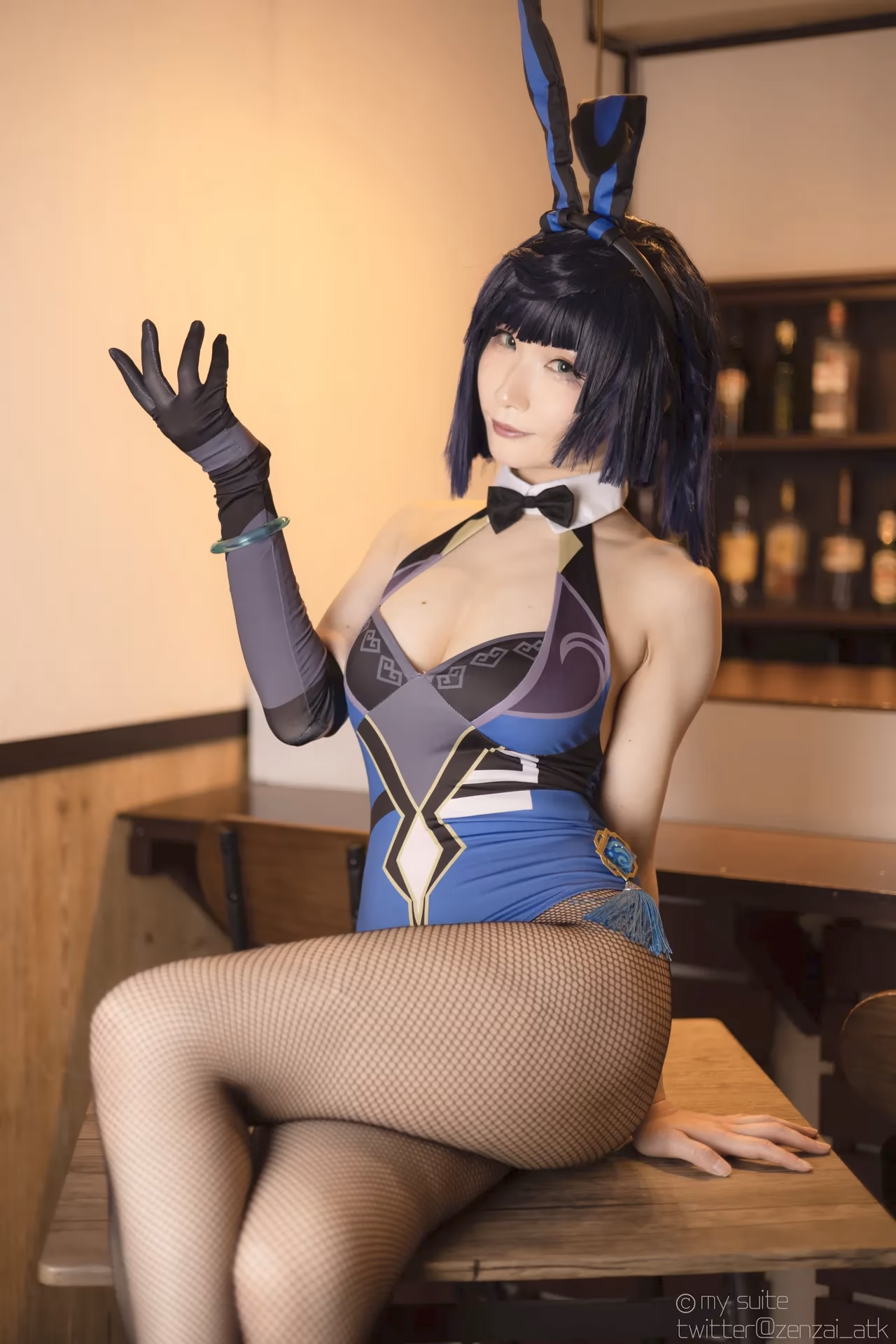 Atsuki as Eula Lawrence, Ganyu, Sangonomiya Kokomi, Nilou, and Yelan — cosplay photo 350 of 381