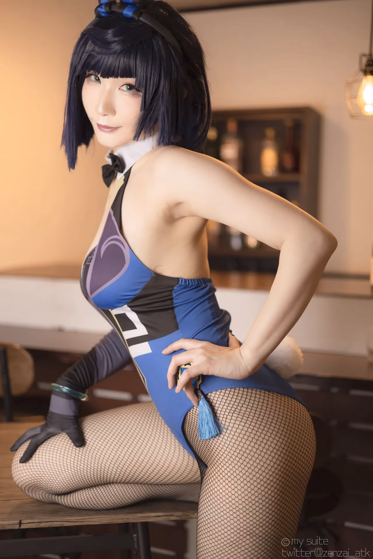 Atsuki as Eula Lawrence, Ganyu, Sangonomiya Kokomi, Nilou, and Yelan — cosplay photo 356 of 381