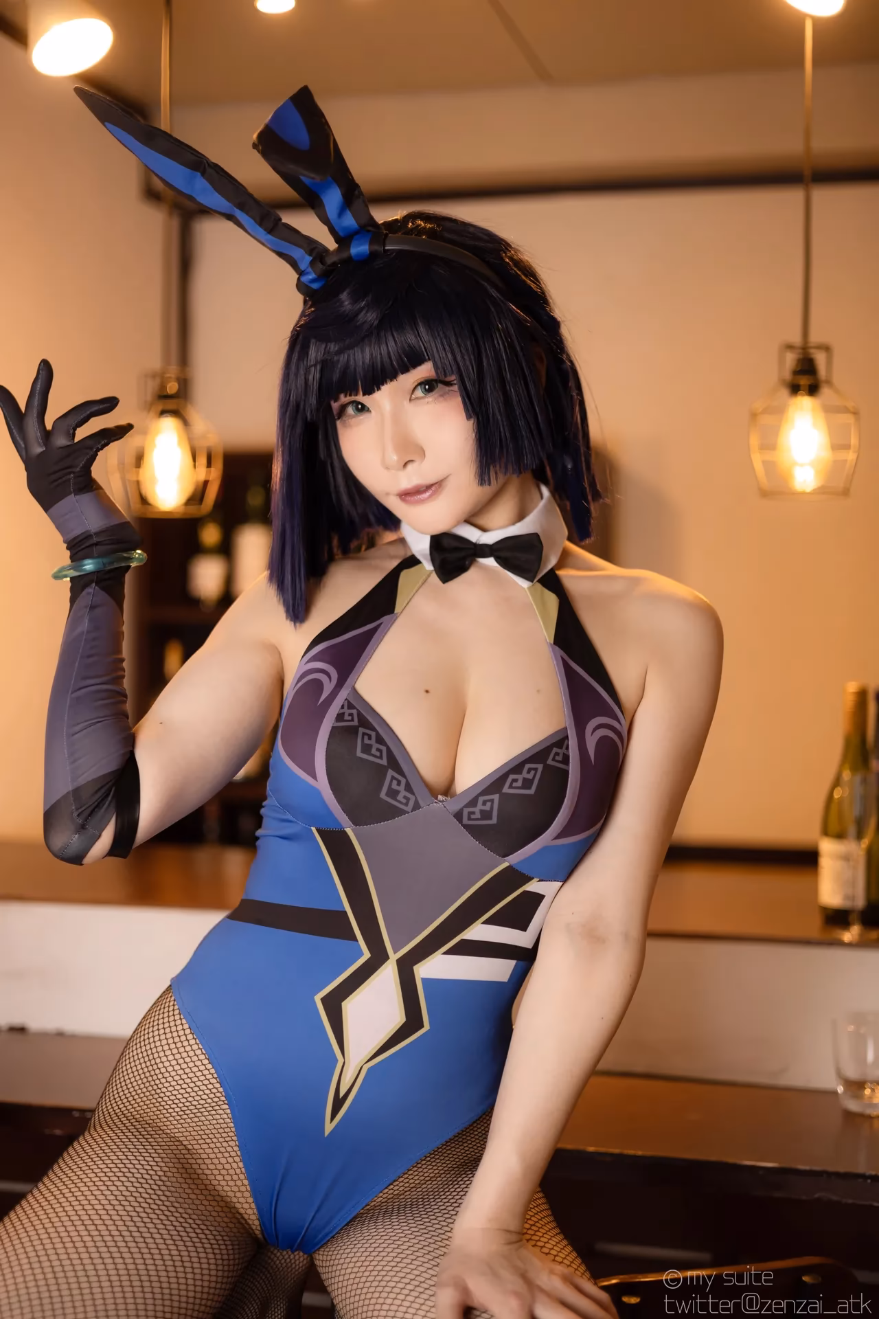 Atsuki as Eula Lawrence, Ganyu, Sangonomiya Kokomi, Nilou, and Yelan — cosplay photo 358 of 381