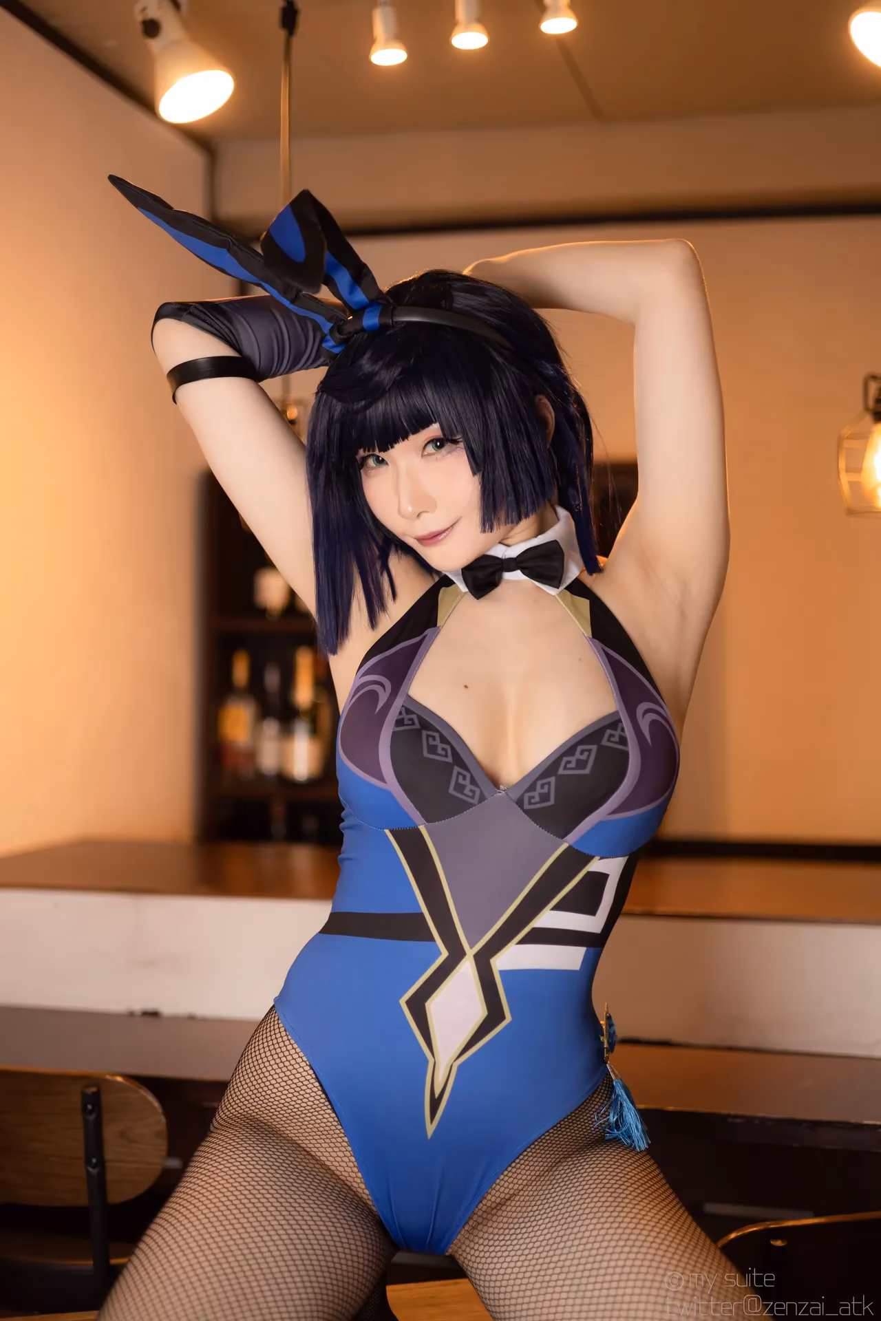 Atsuki as Eula Lawrence, Ganyu, Sangonomiya Kokomi, Nilou, and Yelan — cosplay photo 360 of 381