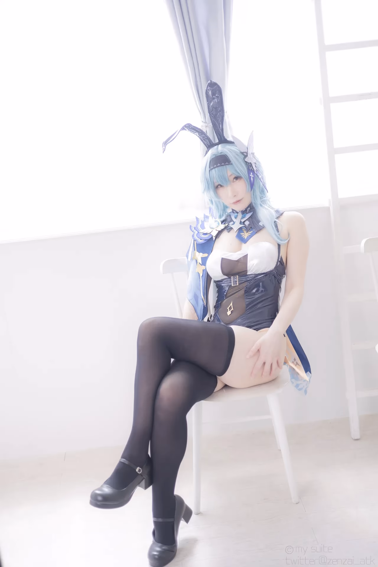 Atsuki as Eula Lawrence, Ganyu, Sangonomiya Kokomi, Nilou, and Yelan — cosplay photo 41 of 381
