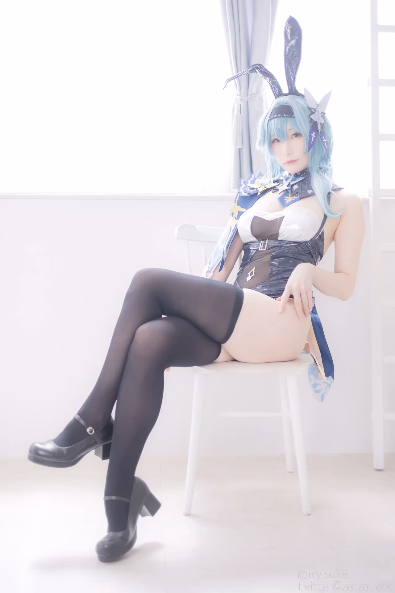 Atsuki as Eula Lawrence, Ganyu, Sangonomiya Kokomi, Nilou, and Yelan — cosplay photo 42 of 381