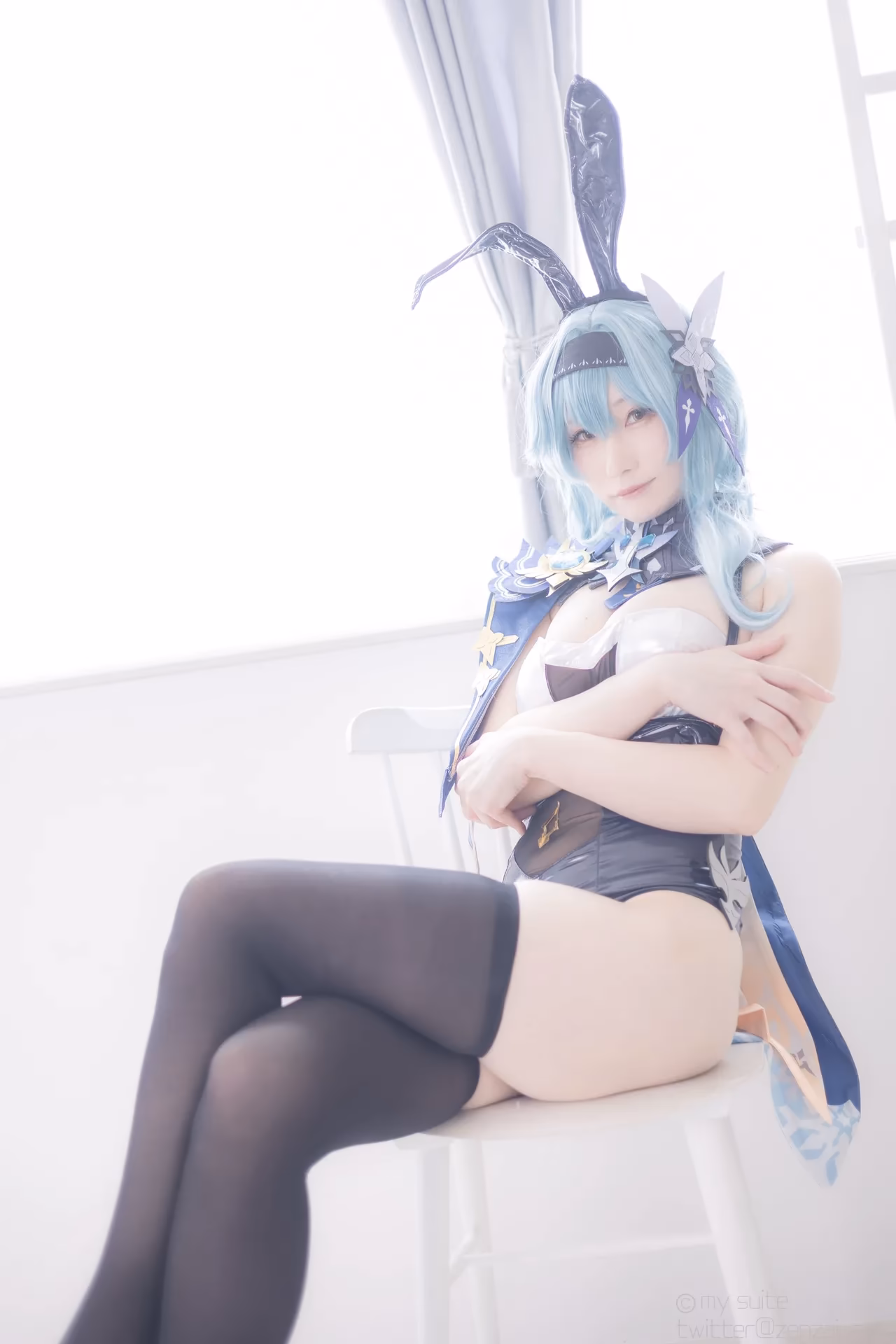 Atsuki as Eula Lawrence, Ganyu, Sangonomiya Kokomi, Nilou, and Yelan — cosplay photo 43 of 381