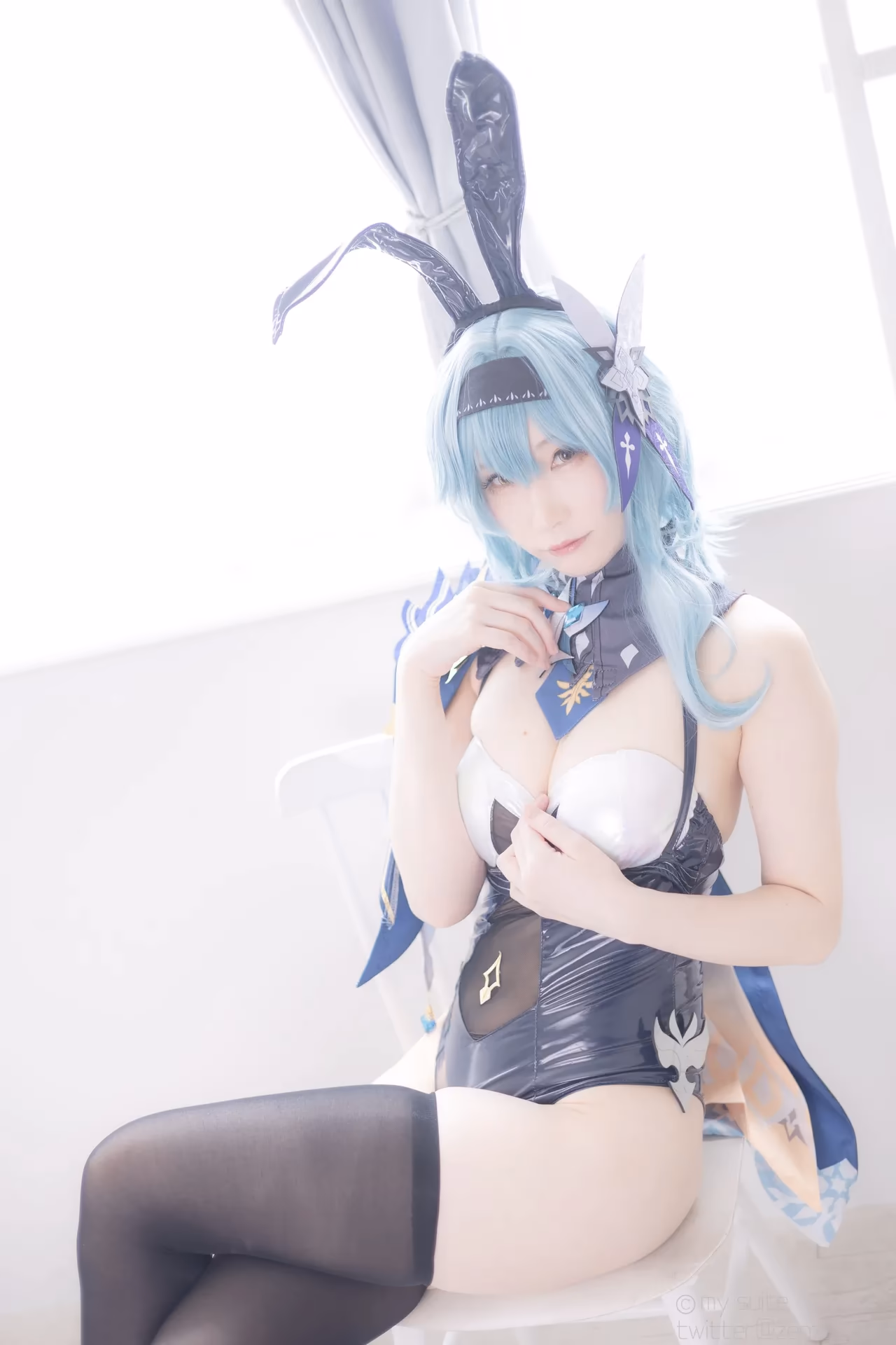 Atsuki as Eula Lawrence, Ganyu, Sangonomiya Kokomi, Nilou, and Yelan — cosplay photo 44 of 381