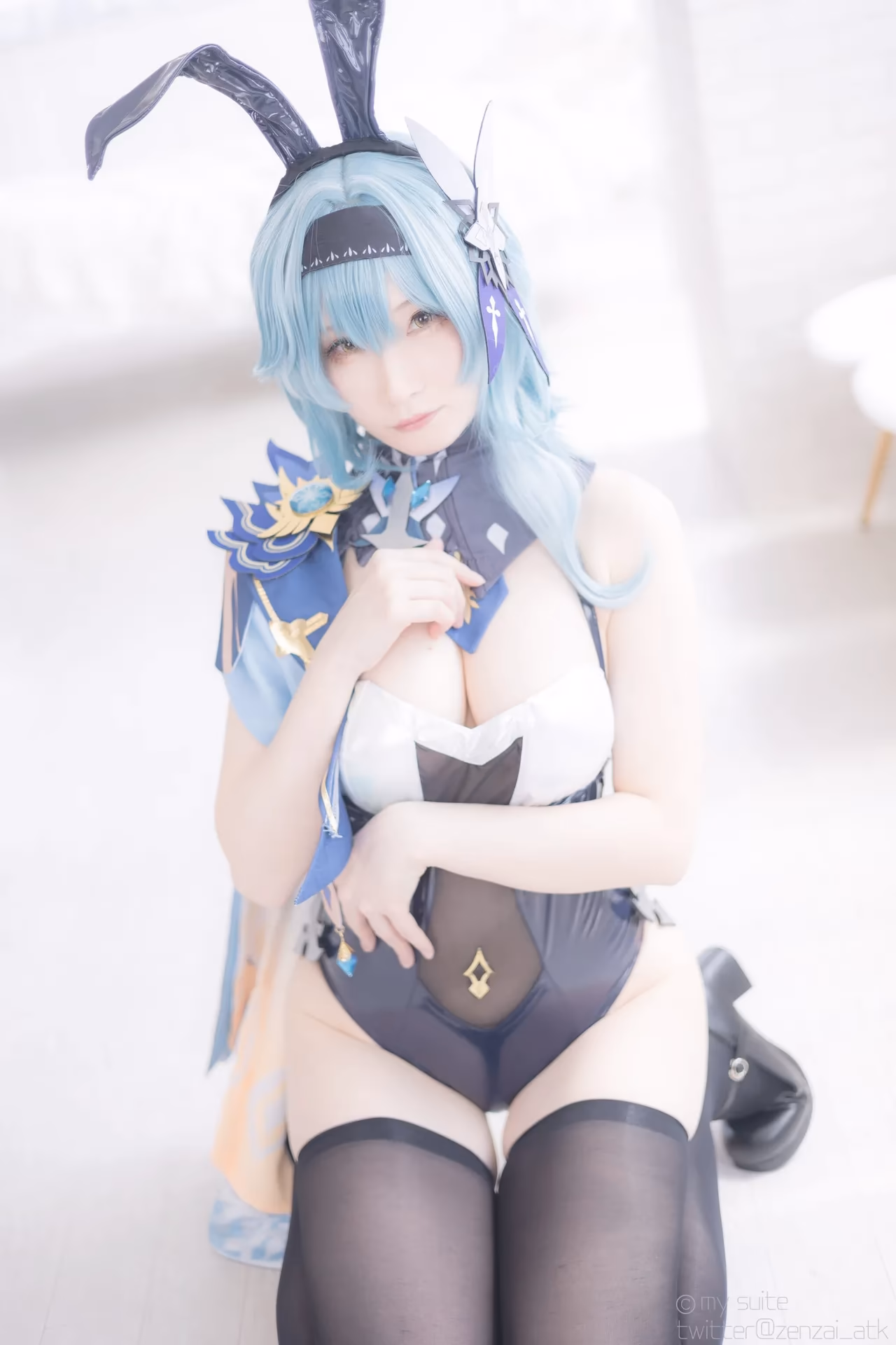 Atsuki as Eula Lawrence, Ganyu, Sangonomiya Kokomi, Nilou, and Yelan — cosplay photo 54 of 381