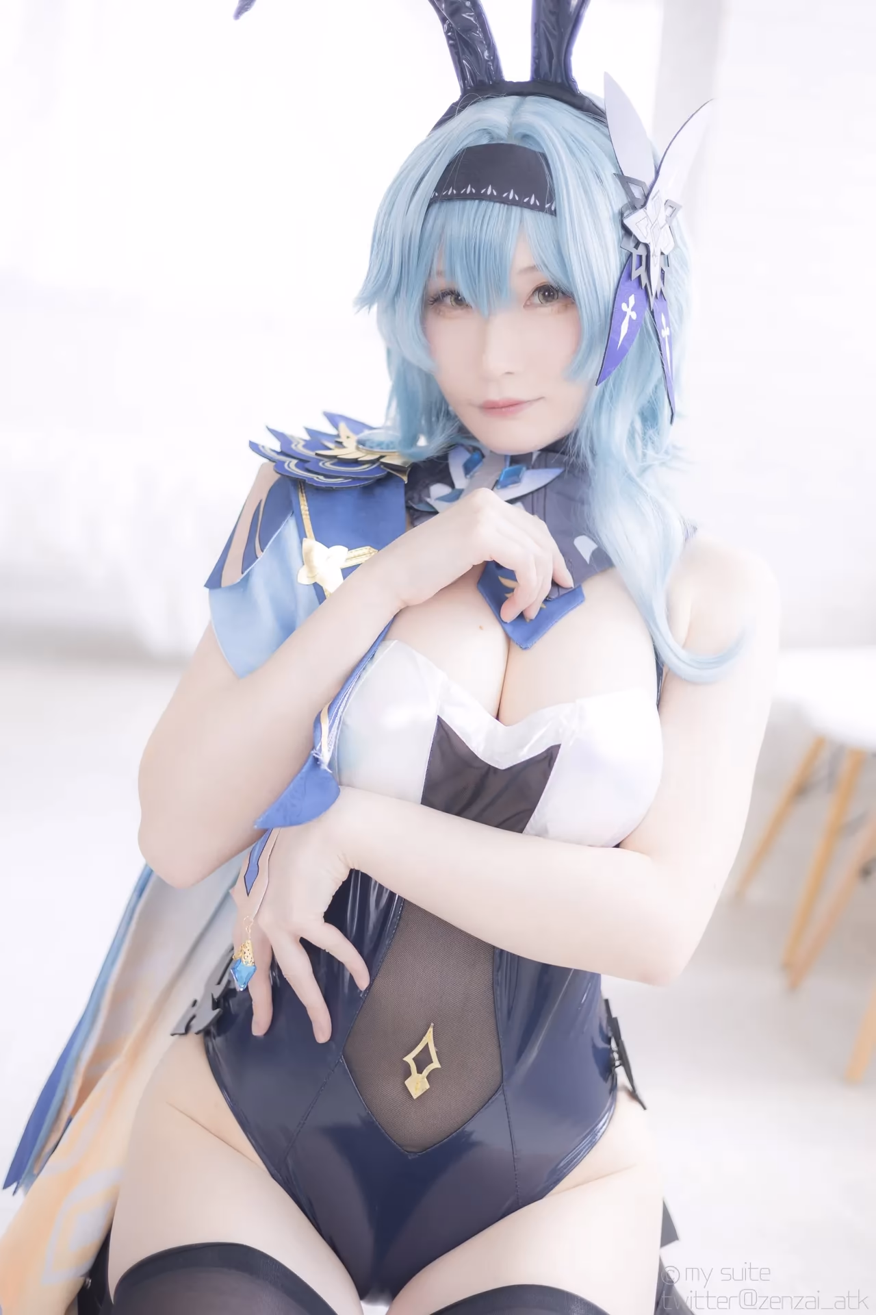 Atsuki as Eula Lawrence, Ganyu, Sangonomiya Kokomi, Nilou, and Yelan — cosplay photo 55 of 381