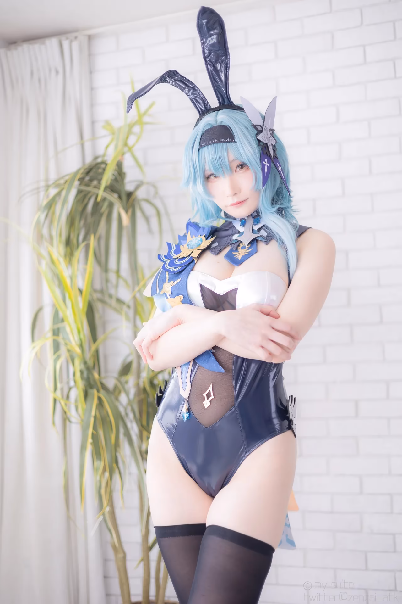 Atsuki as Eula Lawrence, Ganyu, Sangonomiya Kokomi, Nilou, and Yelan — cosplay photo 7 of 381
