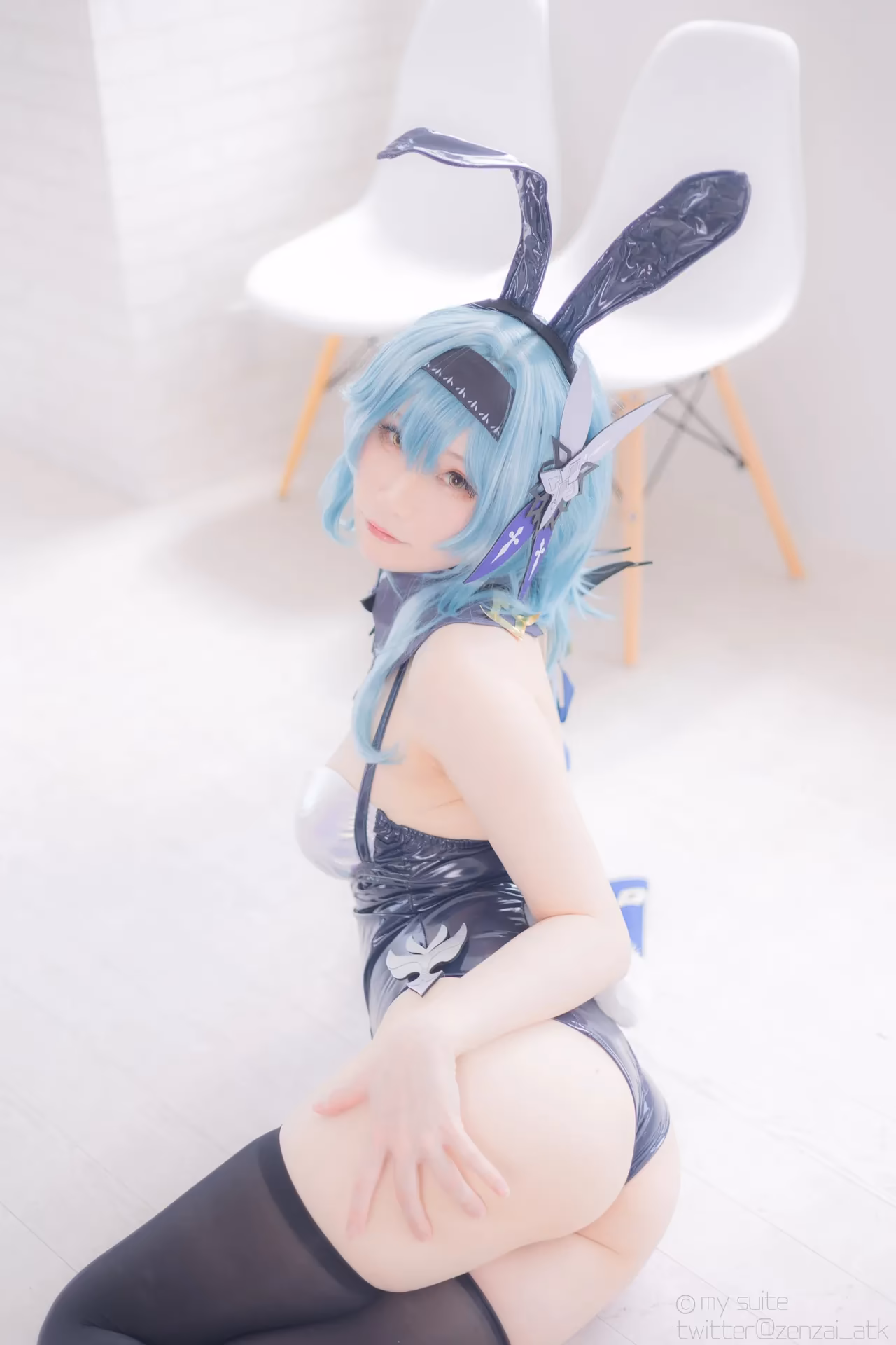 Atsuki as Eula Lawrence, Ganyu, Sangonomiya Kokomi, Nilou, and Yelan — cosplay photo 73 of 381