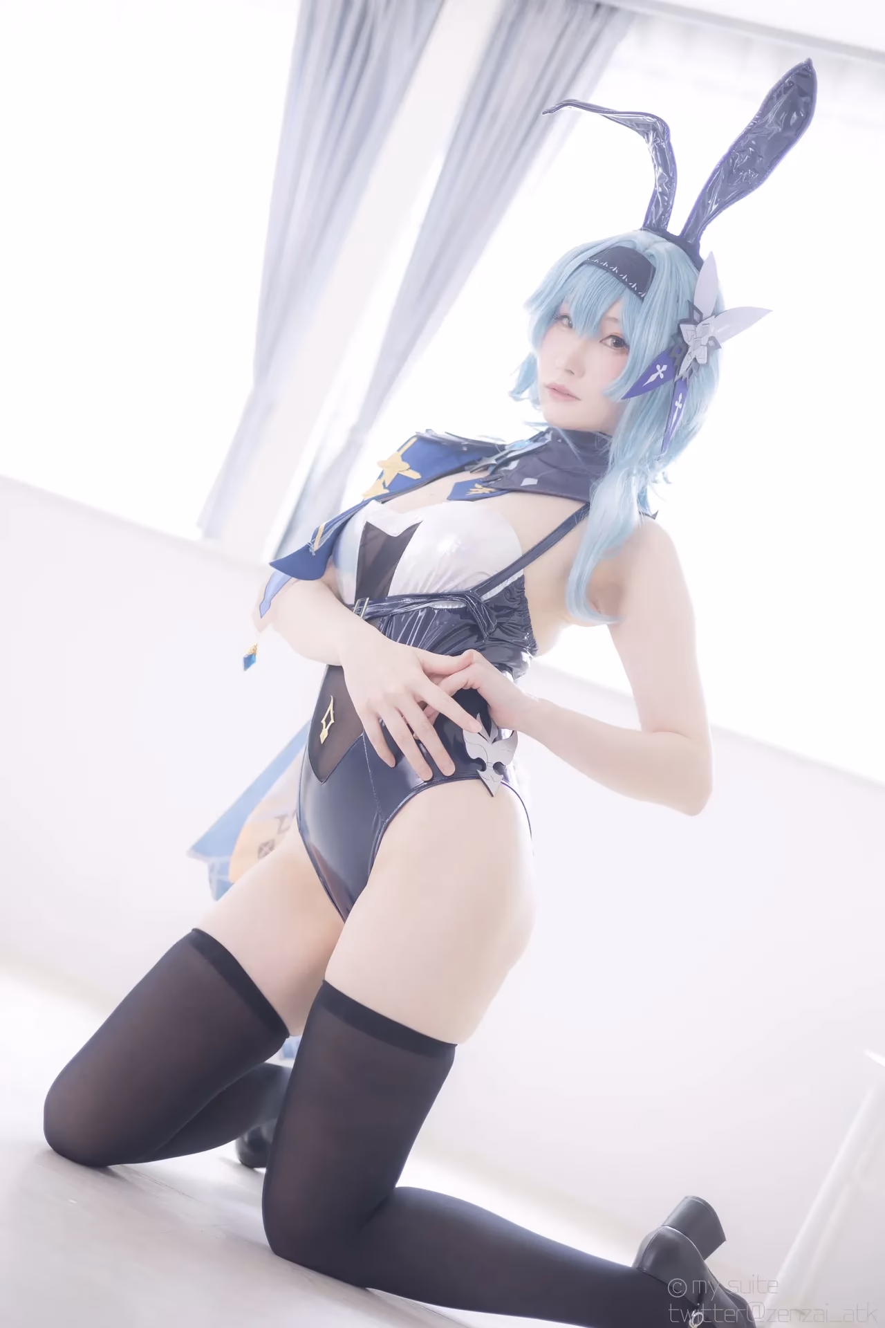 Atsuki as Eula Lawrence, Ganyu, Sangonomiya Kokomi, Nilou, and Yelan — cosplay photo 77 of 381