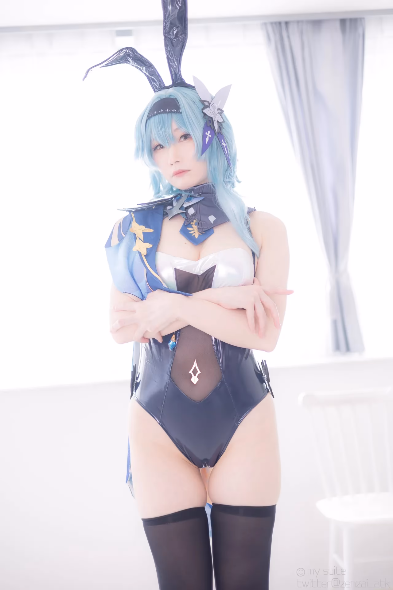 Atsuki as Eula Lawrence, Ganyu, Sangonomiya Kokomi, Nilou, and Yelan — cosplay photo 81 of 381