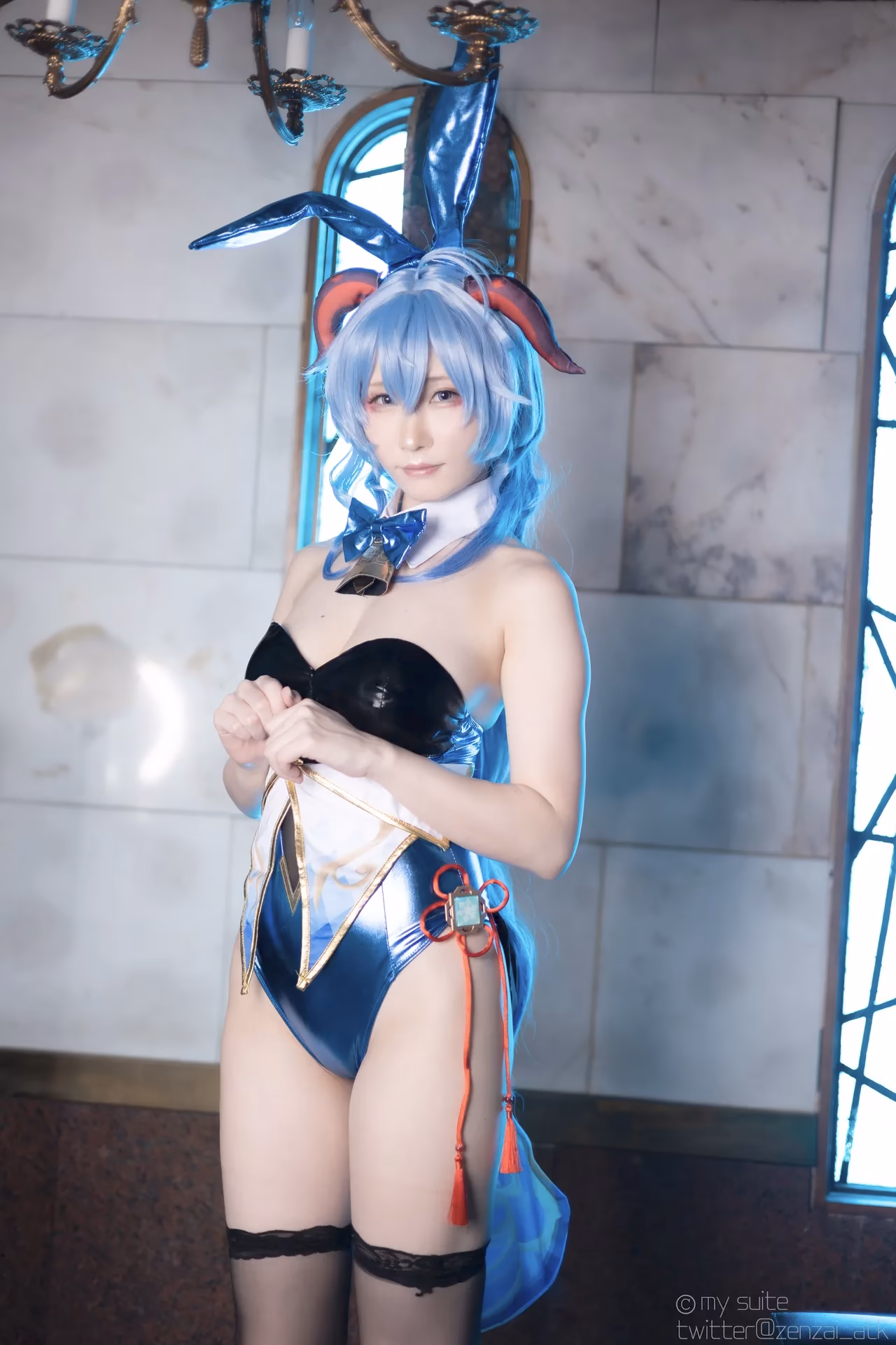 Atsuki as Eula Lawrence, Ganyu, Sangonomiya Kokomi, Nilou, and Yelan — cosplay photo 83 of 381