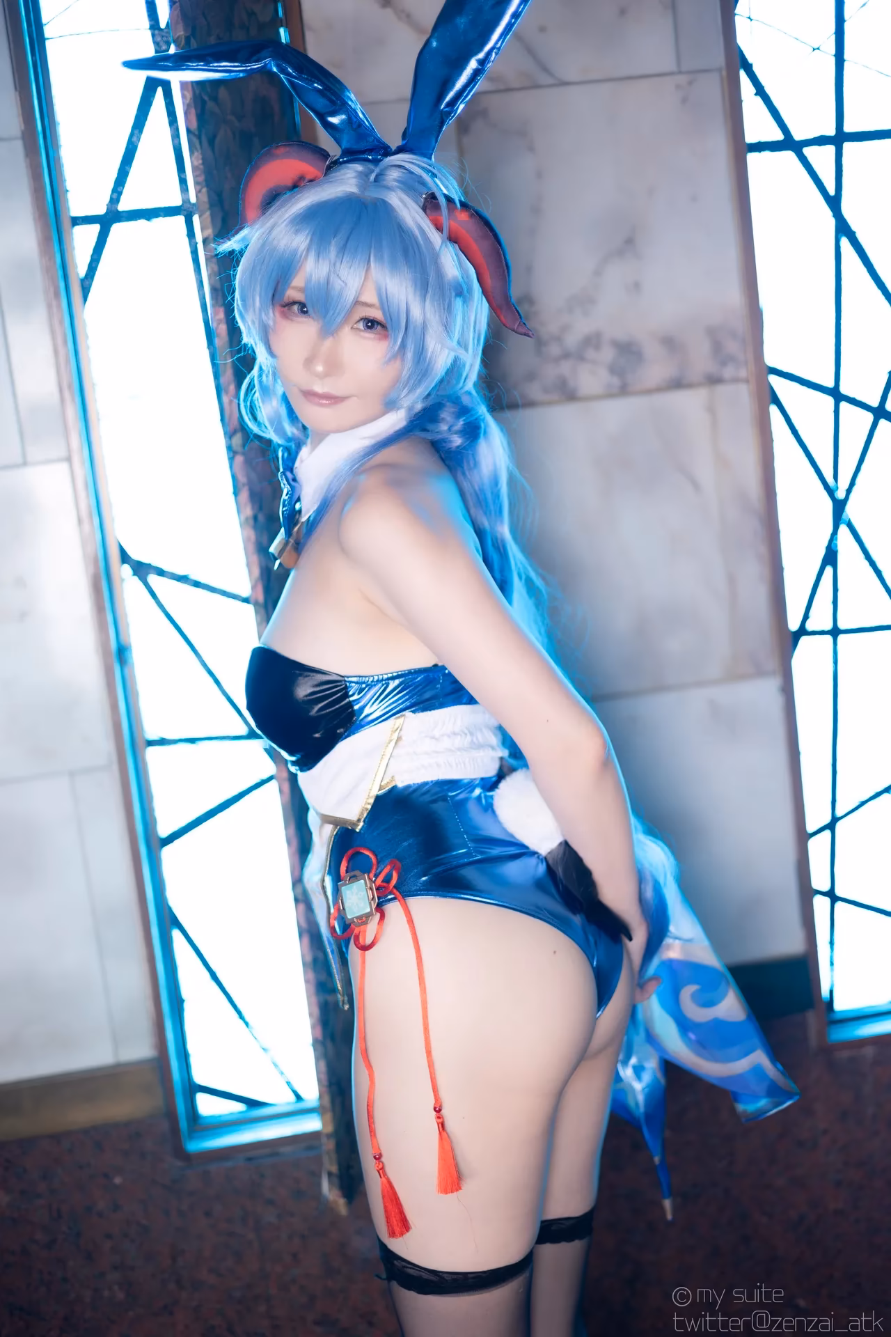 Atsuki as Eula Lawrence, Ganyu, Sangonomiya Kokomi, Nilou, and Yelan — cosplay photo 93 of 381