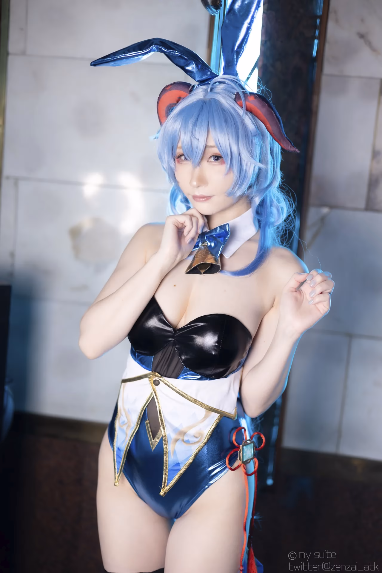 Atsuki as Eula Lawrence, Ganyu, Sangonomiya Kokomi, Nilou, and Yelan — cosplay photo 97 of 381