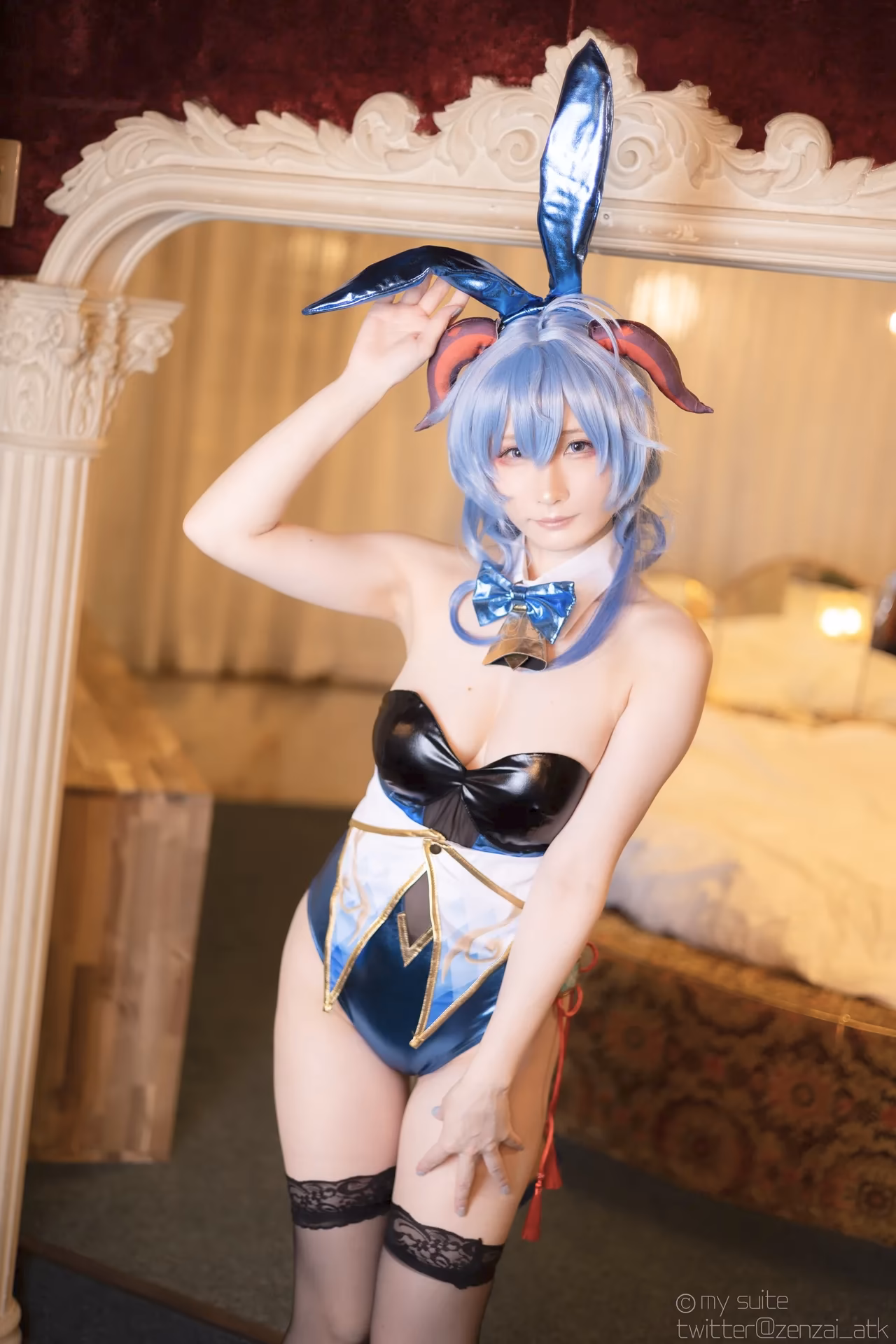 Atsuki as Eula Lawrence, Ganyu, Sangonomiya Kokomi, Nilou, and Yelan — cosplay photo 98 of 381
