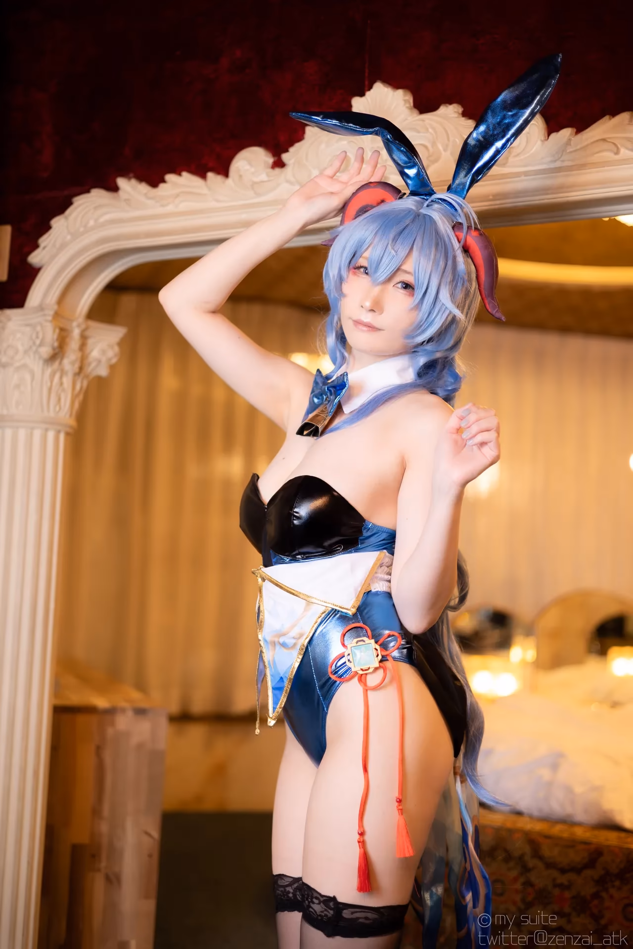 Atsuki as Eula Lawrence, Ganyu, Sangonomiya Kokomi, Nilou, and Yelan — cosplay photo 99 of 381