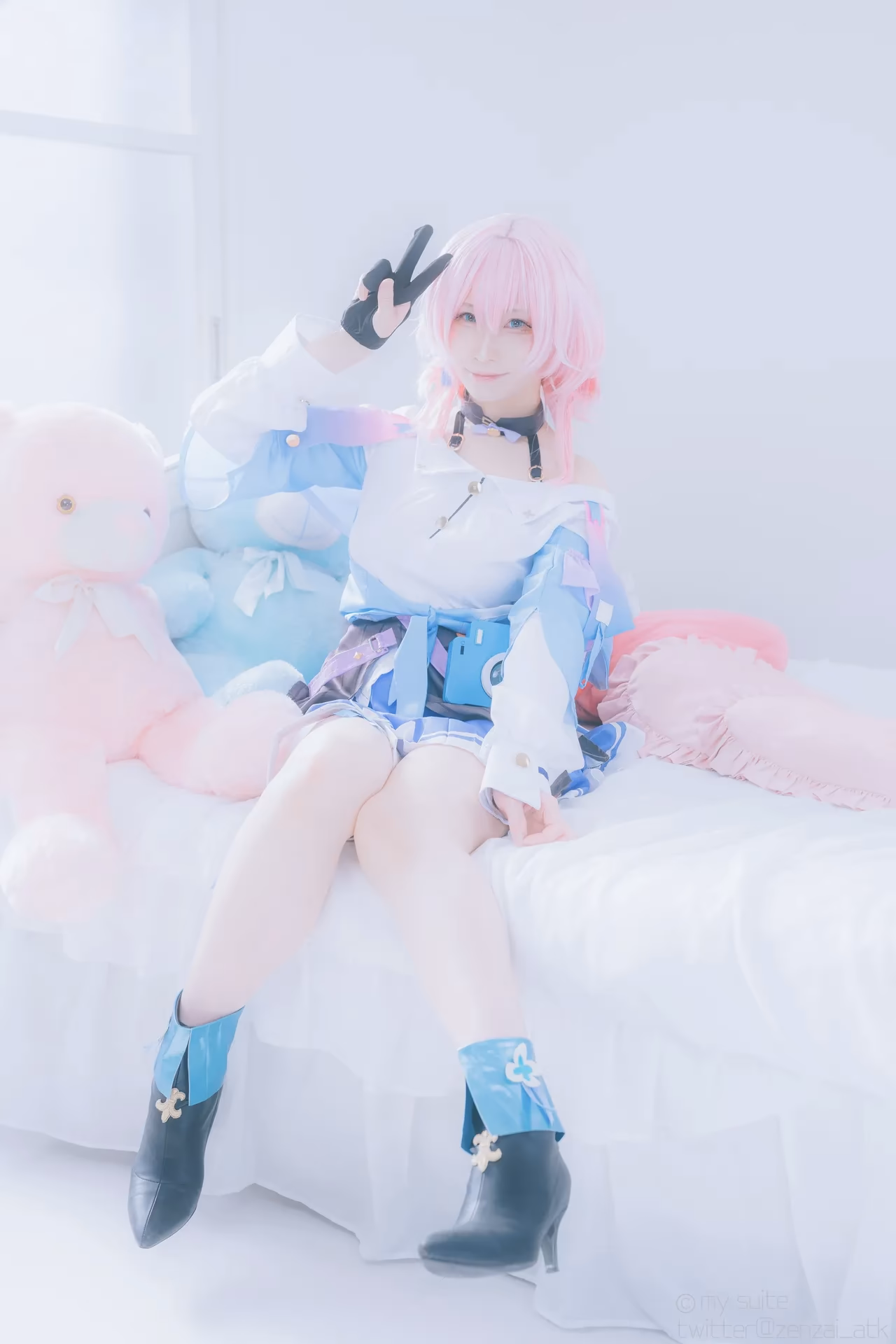 Atsuki as Himeko and March 7th — cosplay photo 175 of 355
