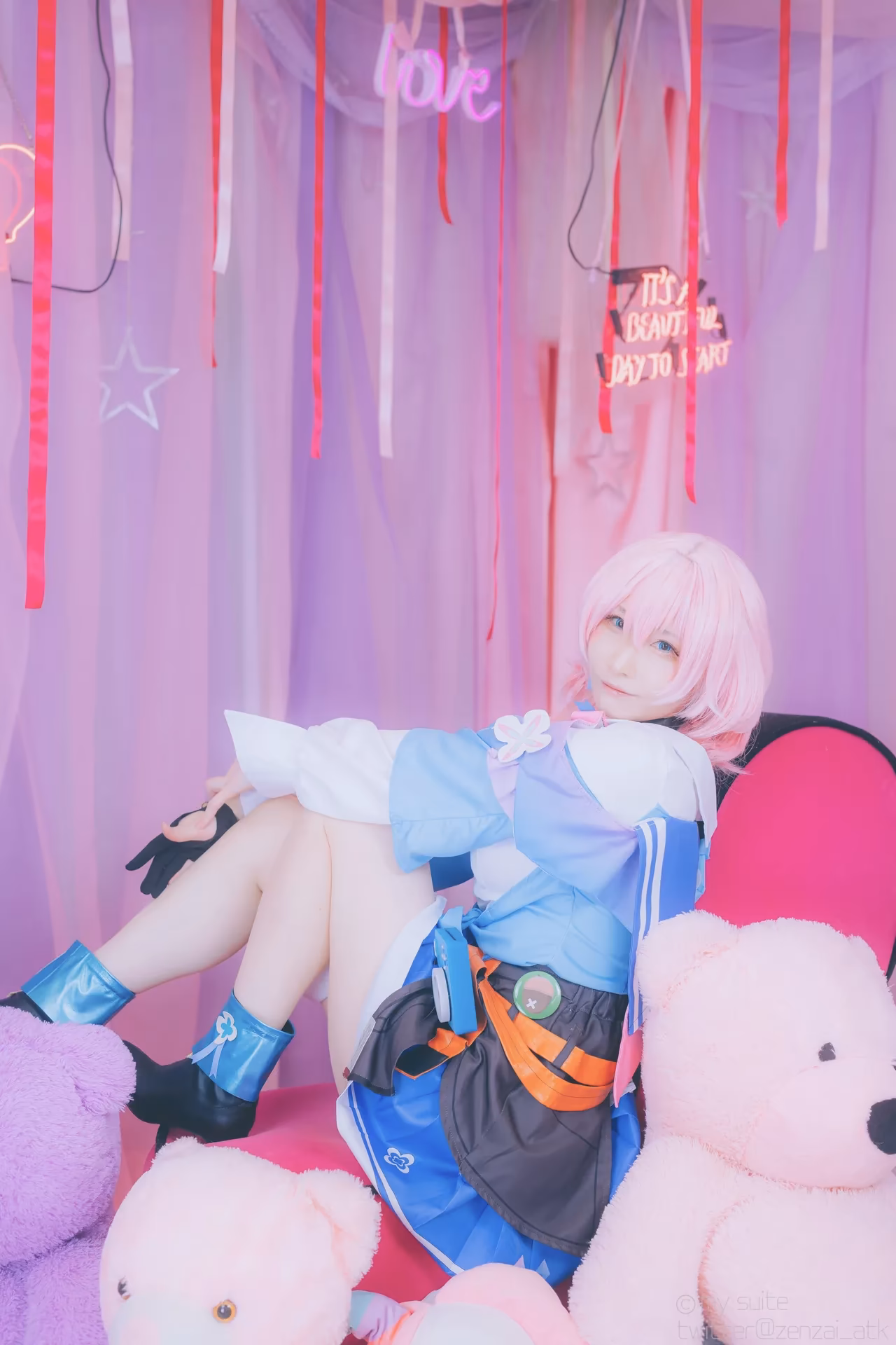 Atsuki as Himeko and March 7th — cosplay photo 199 of 355