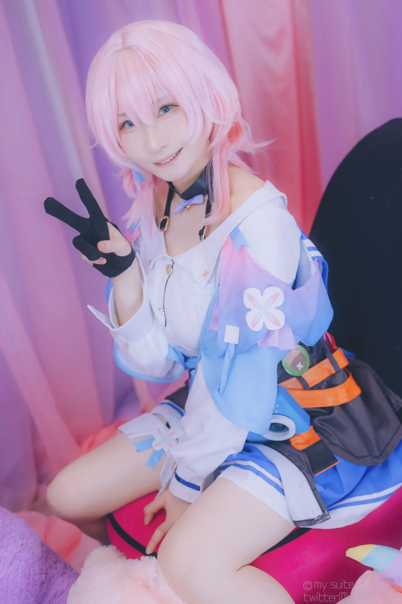 Atsuki as Himeko and March 7th — cosplay photo 206 of 355