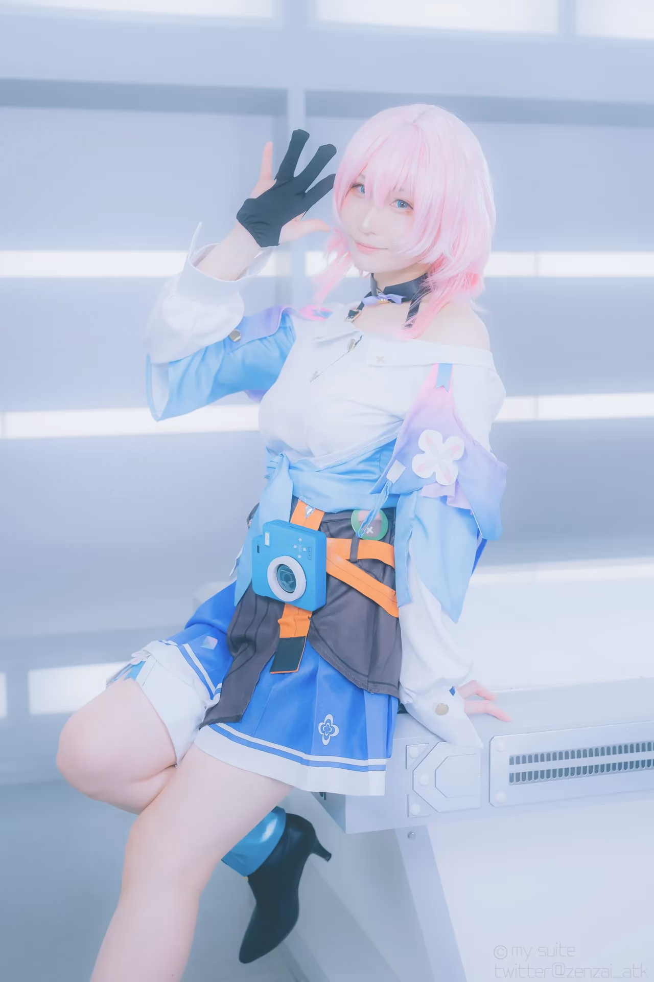 Atsuki as Himeko and March 7th — cosplay photo 244 of 355