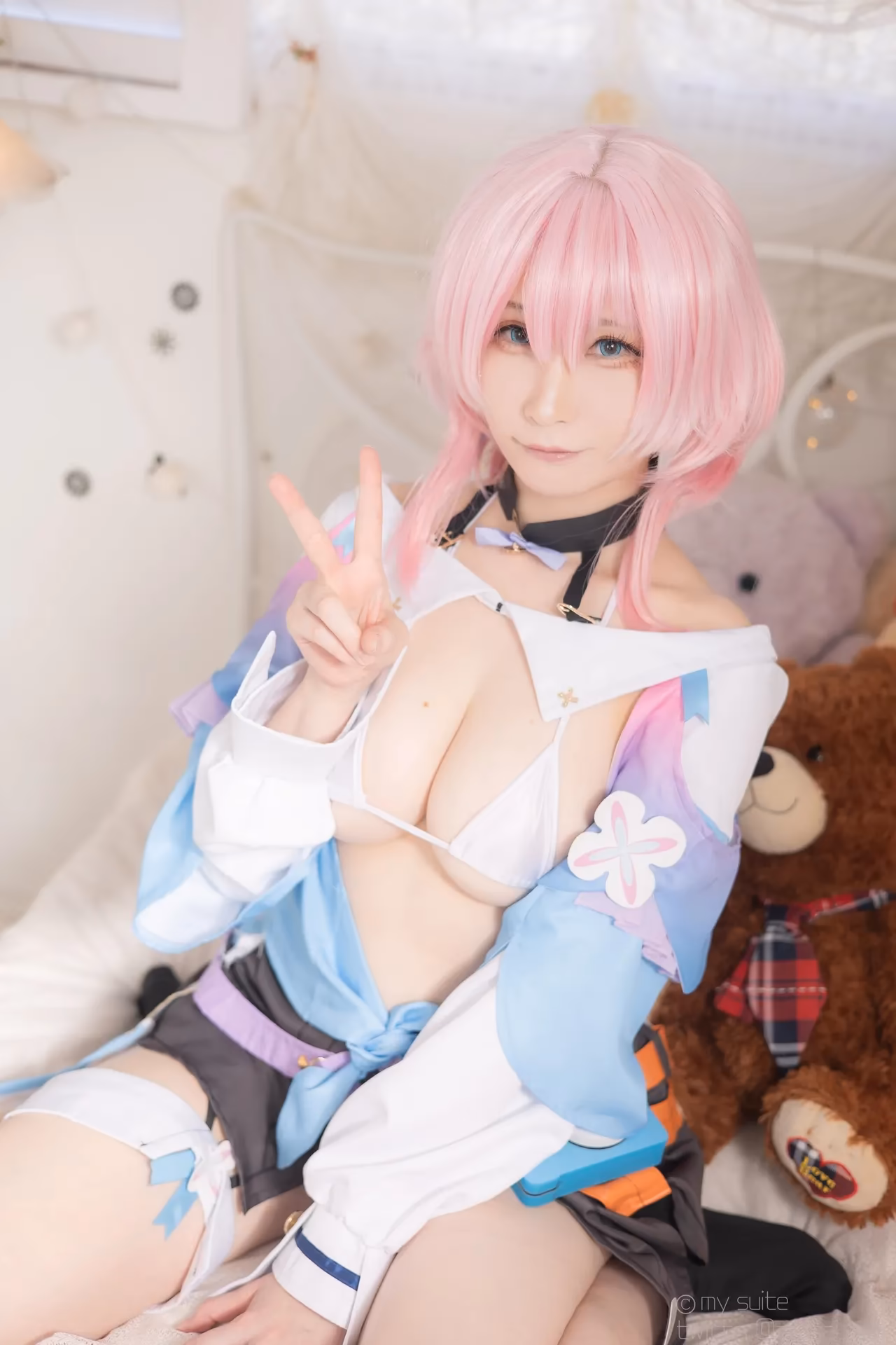 Atsuki as Himeko and March 7th — cosplay photo 289 of 355