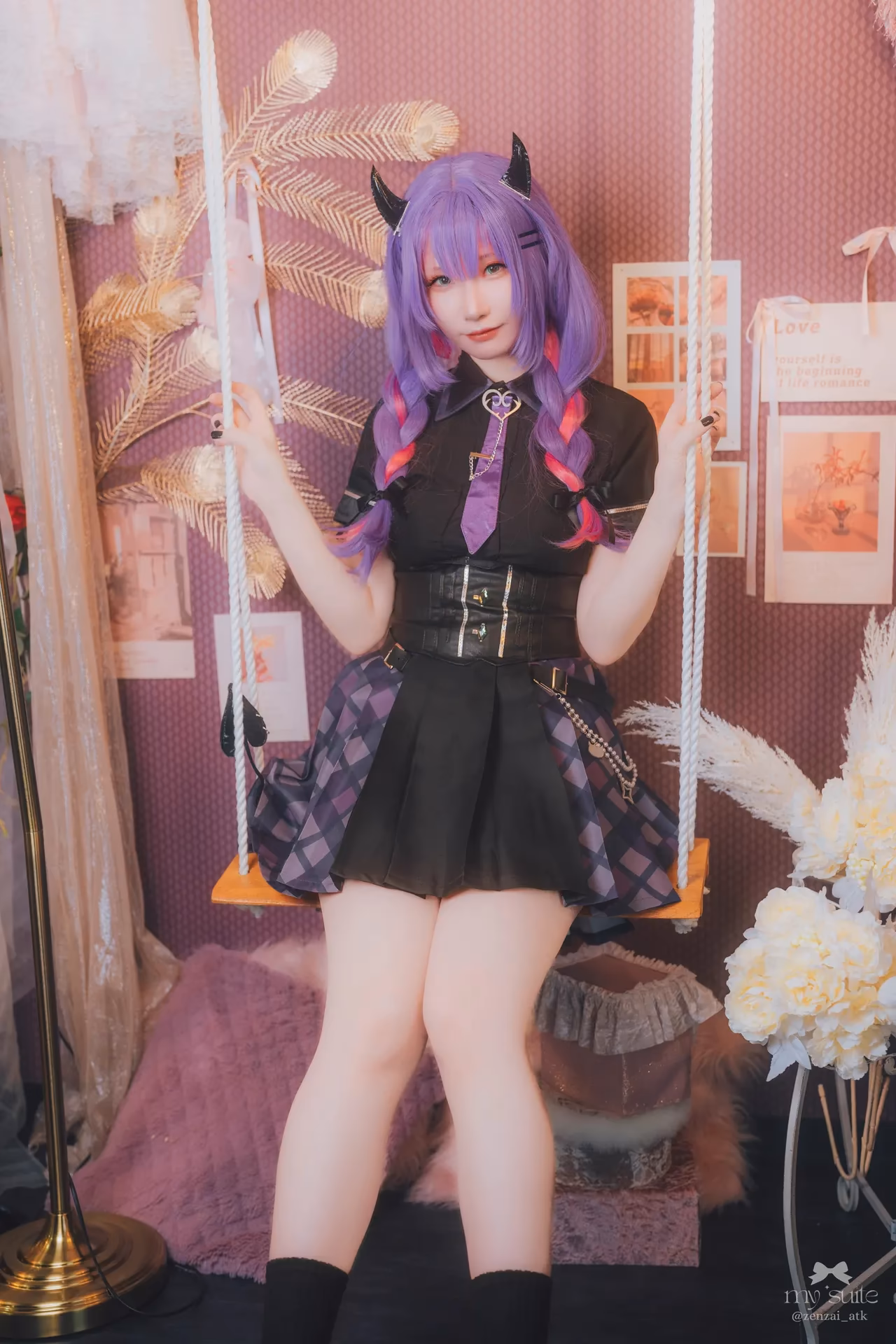Atsuki as Tokoyami Towa — cosplay photo 309 of 459