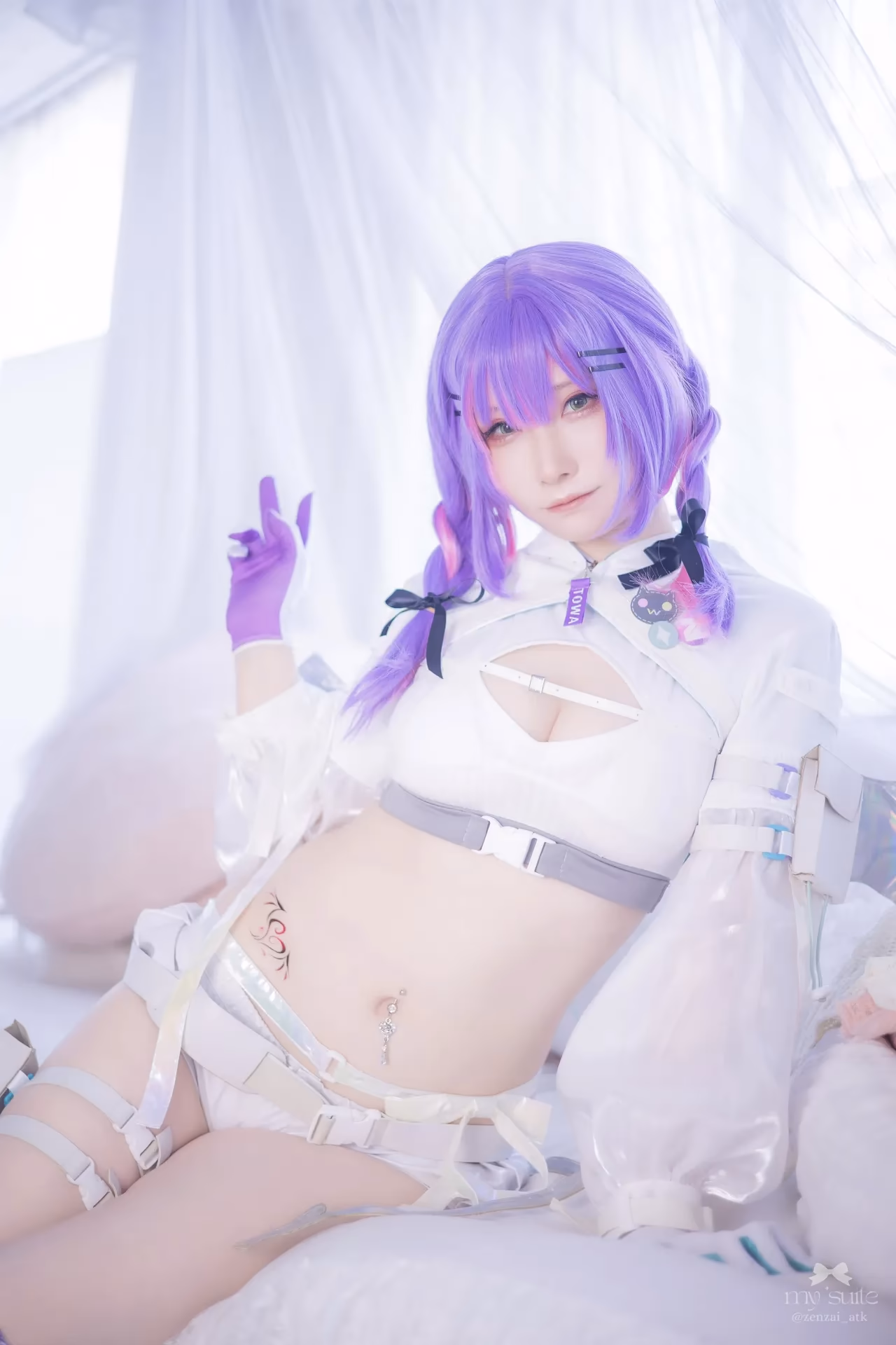 Atsuki as Tokoyami Towa — cosplay photo 346 of 459