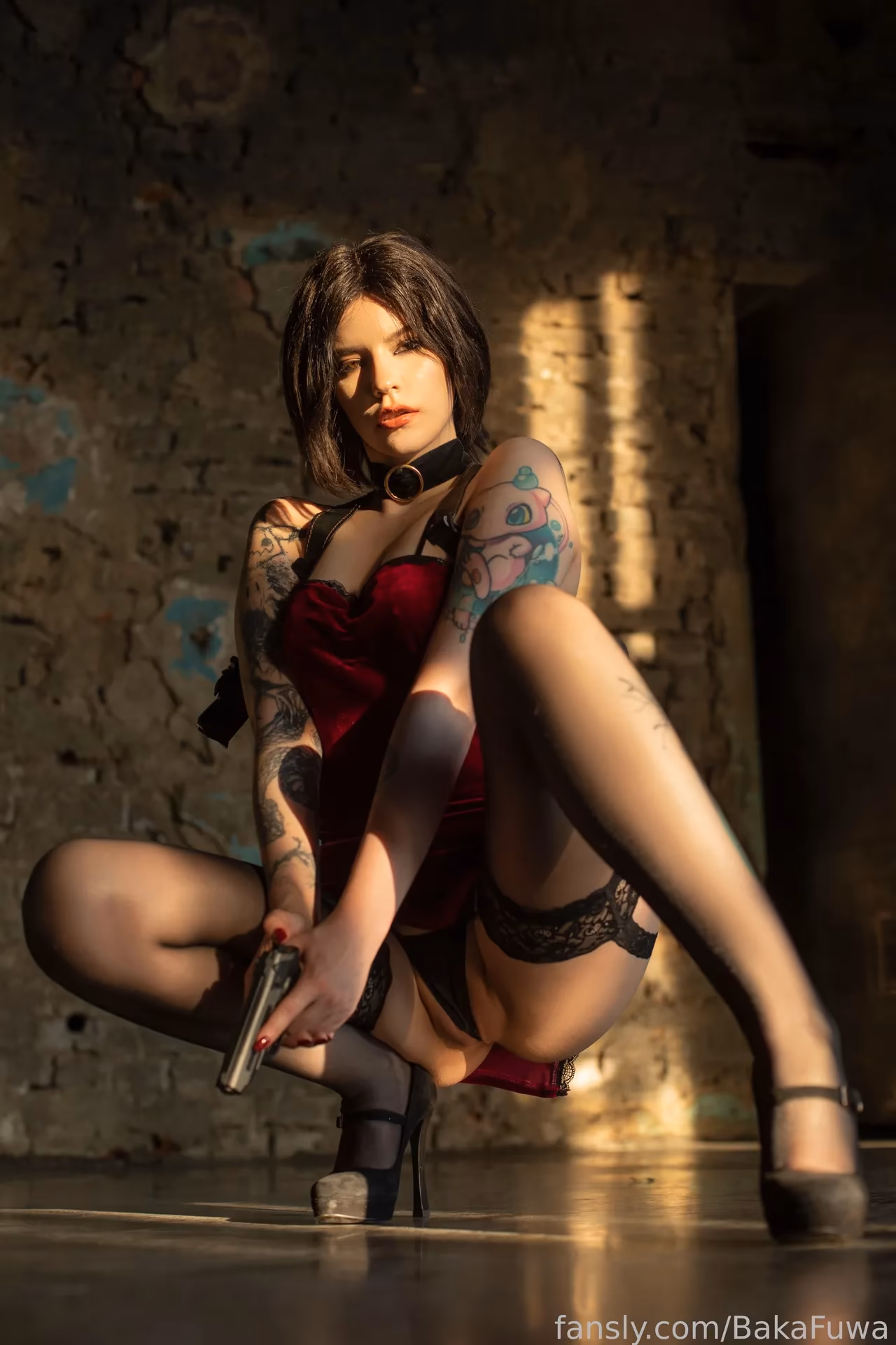 Baka Fuwa as Ada Wong — cosplay photo 65 of 68