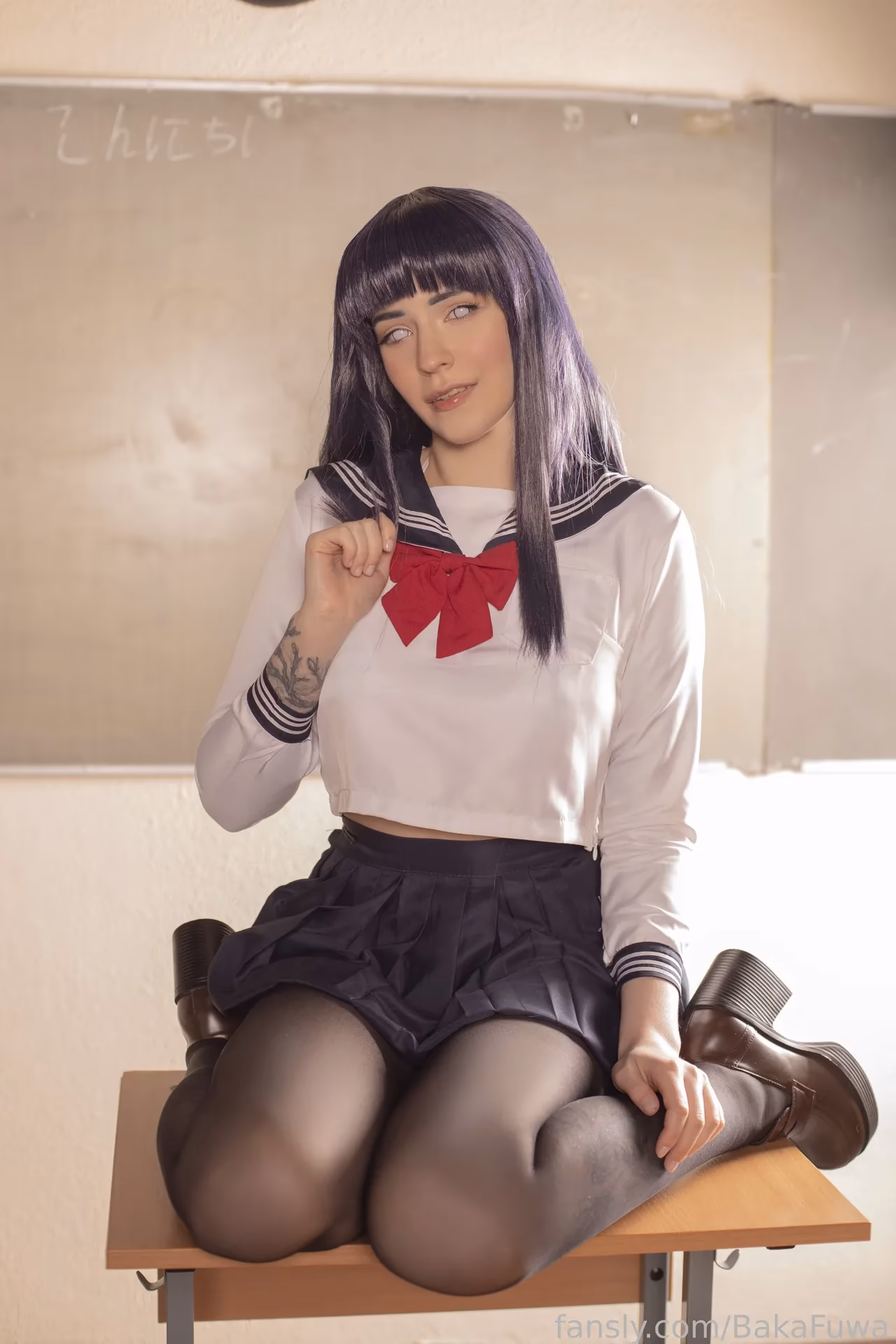Baka Fuwa as Hinata Hyuga — cosplay photo 73 of 91