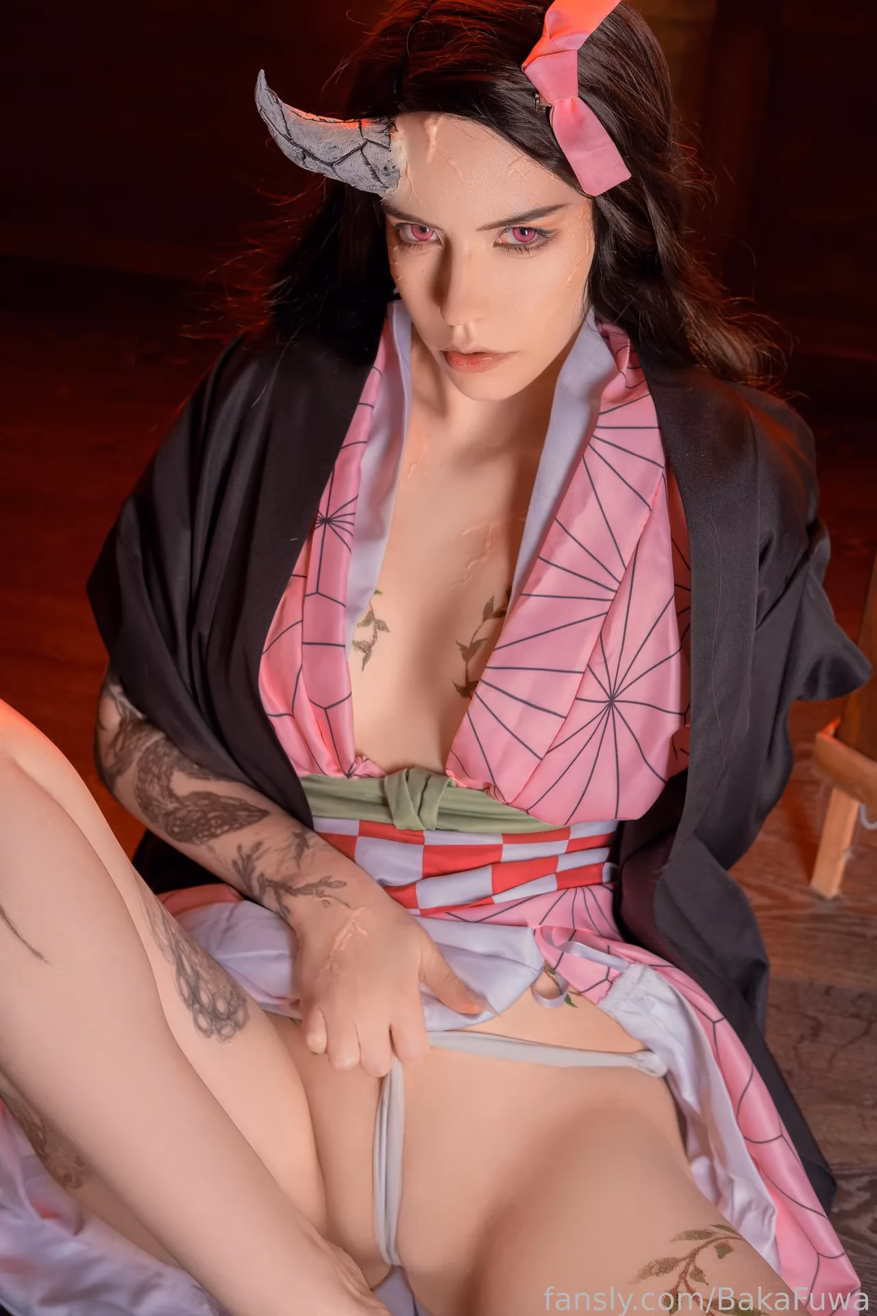 Baka Fuwa as Nezuko Kamado — cosplay photo 14 of 32