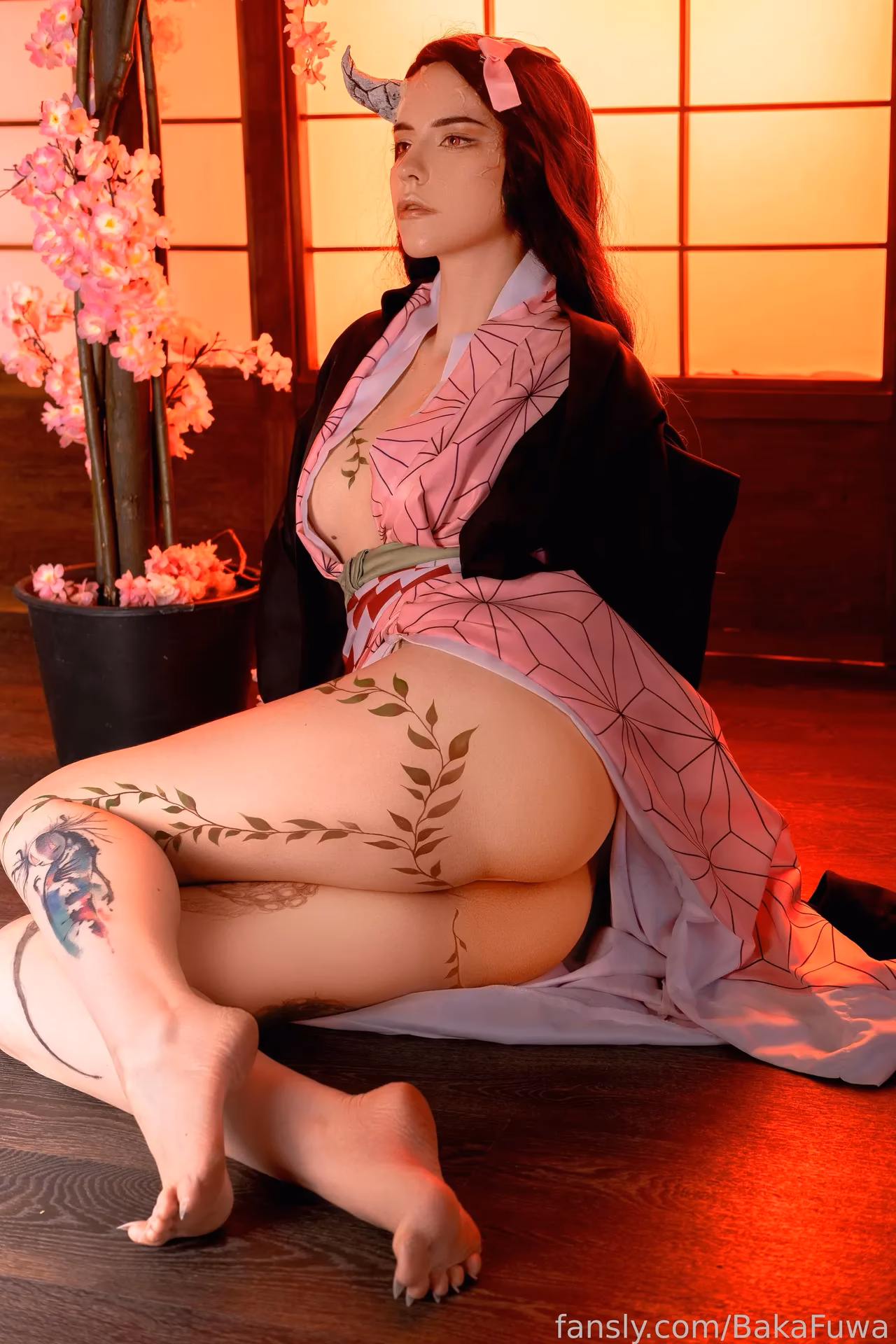 Baka Fuwa as Nezuko Kamado — cosplay photo 7 of 32