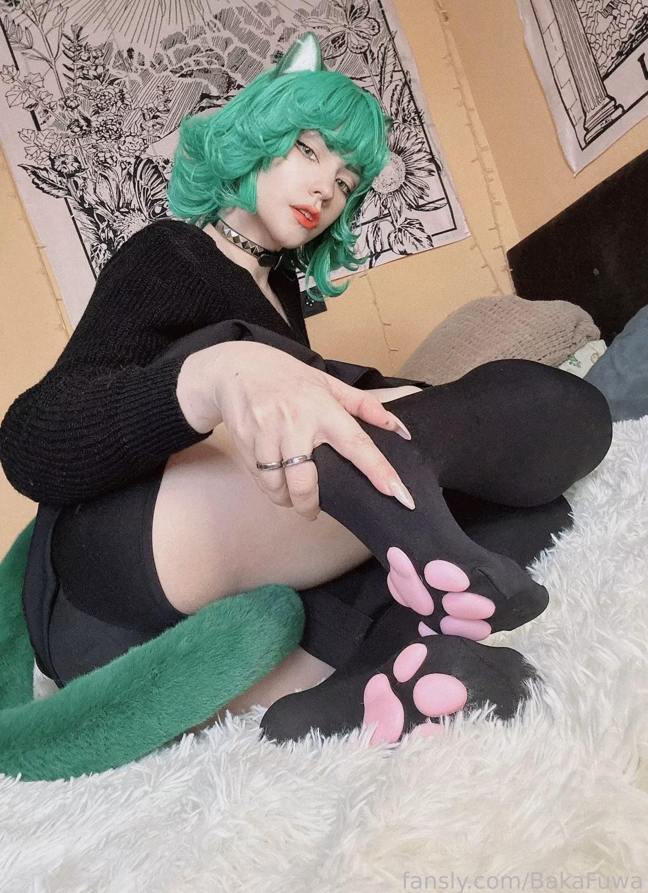 Baka Fuwa as Tatsumaki — cosplay photo 38 of 50